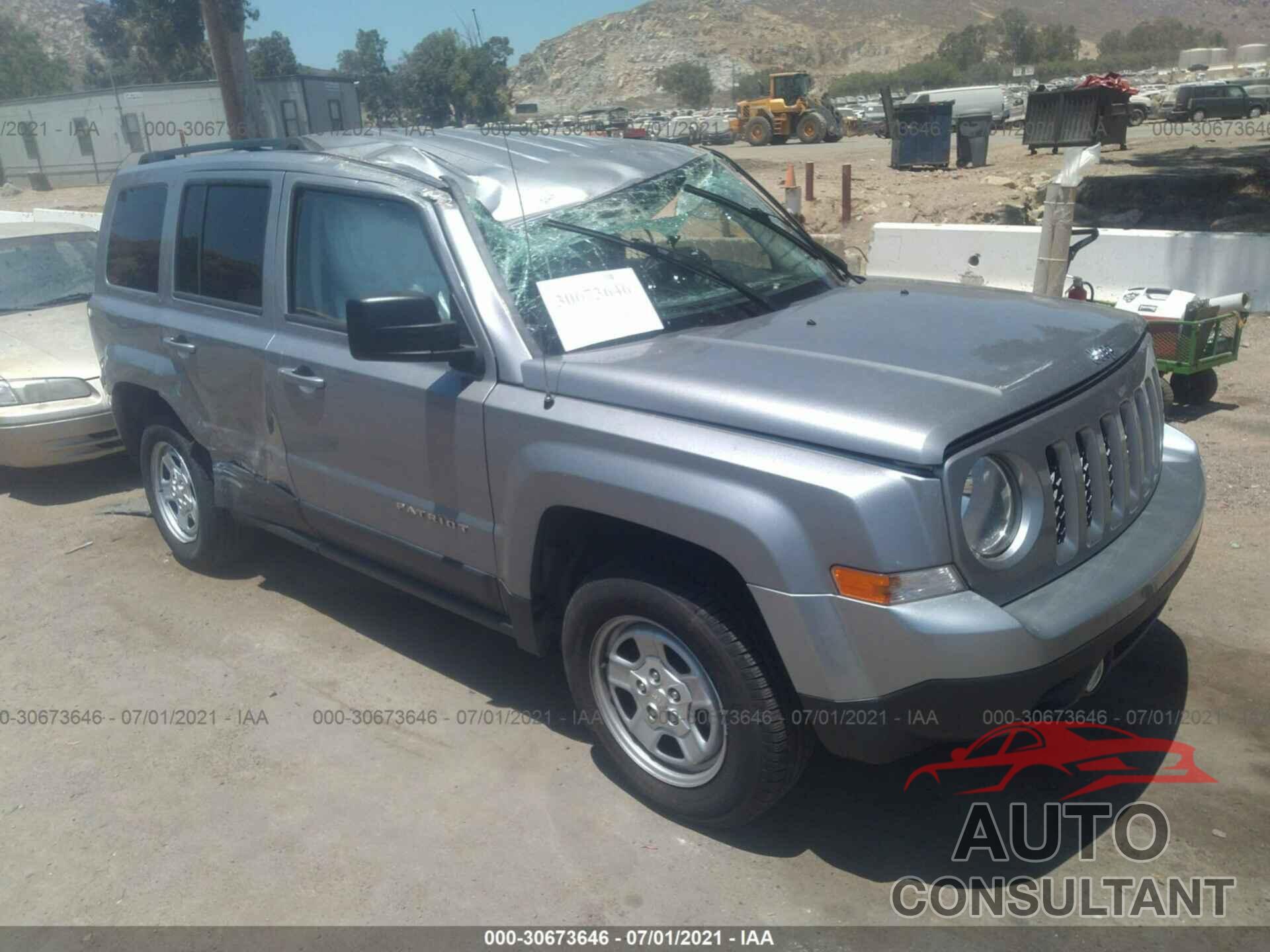 JEEP PATRIOT 2016 - 1C4NJRBB4GD579938