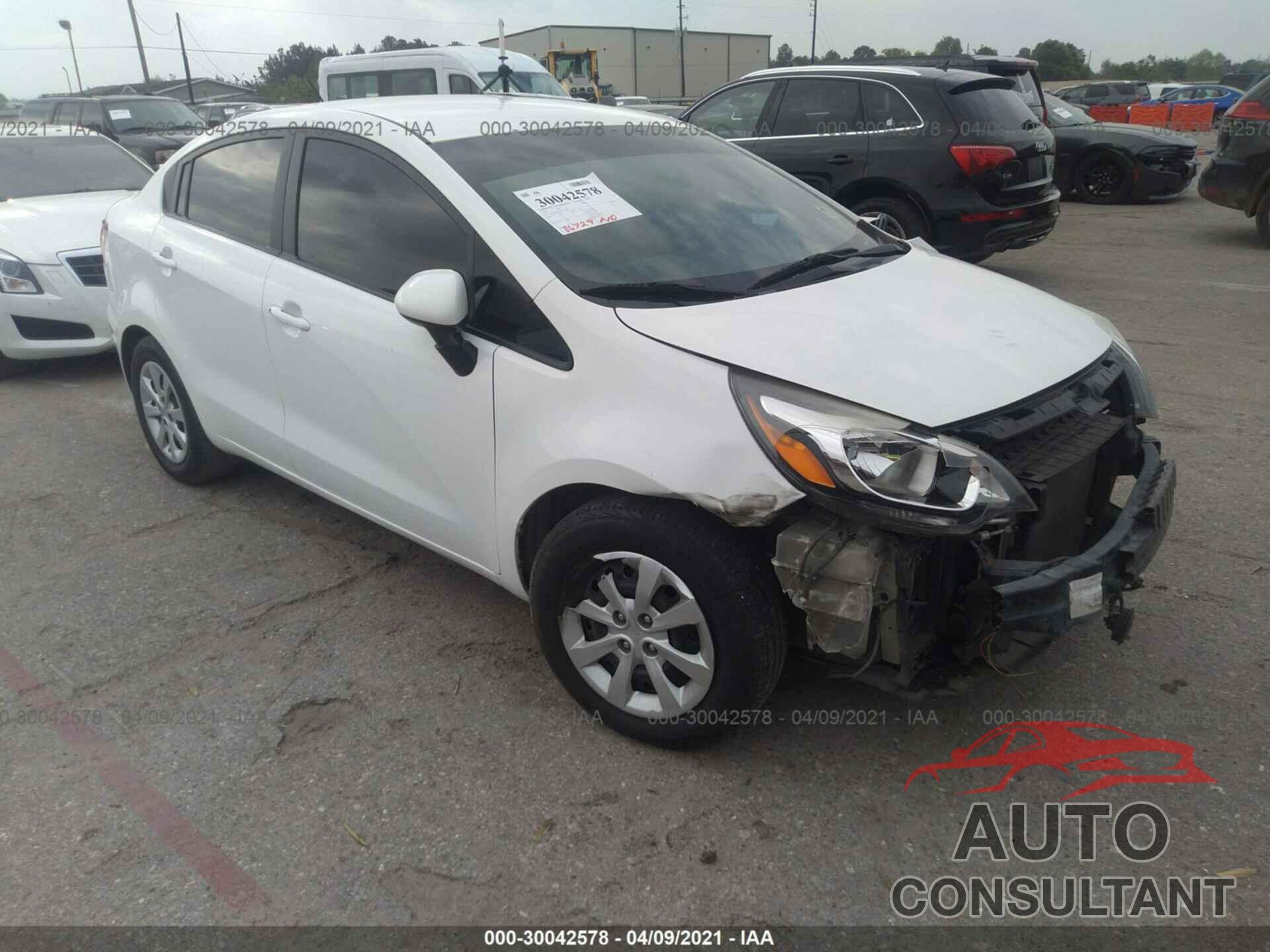 KIA RIO 2016 - KNADM4A39G6573599