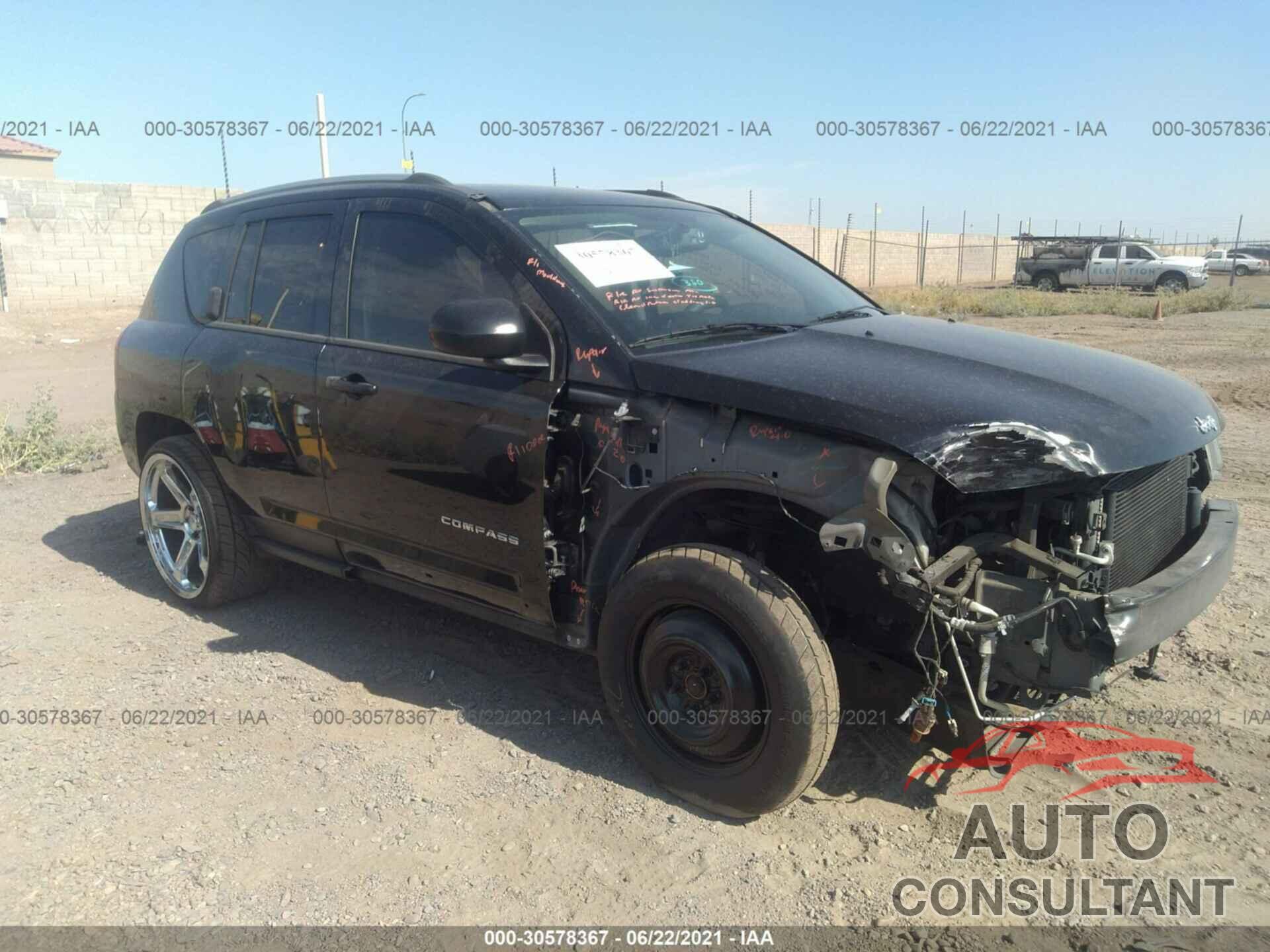 JEEP COMPASS 2017 - 1C4NJCBA3HD123905