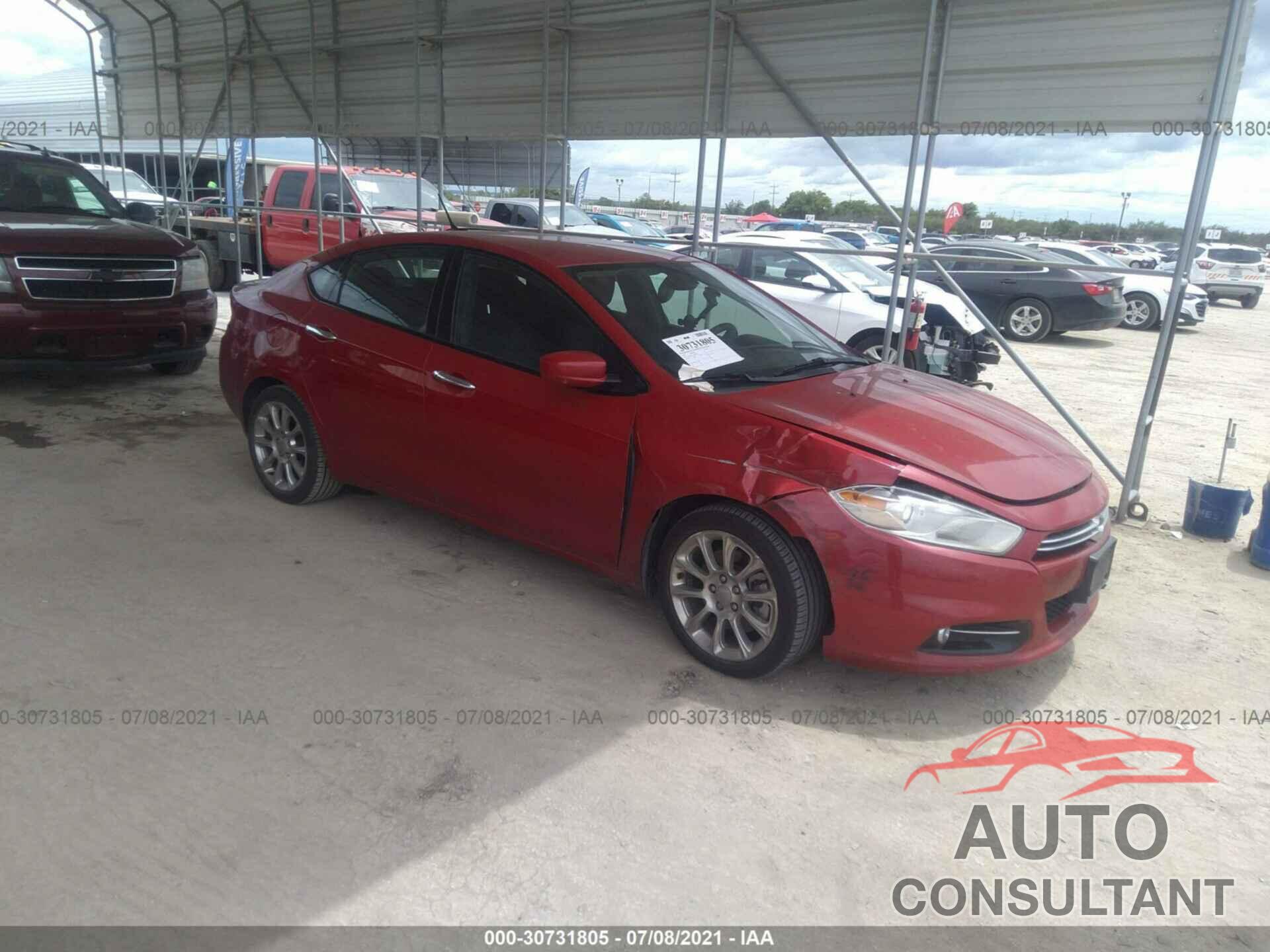 DODGE DART 2016 - 1C3CDFFA7GD796175