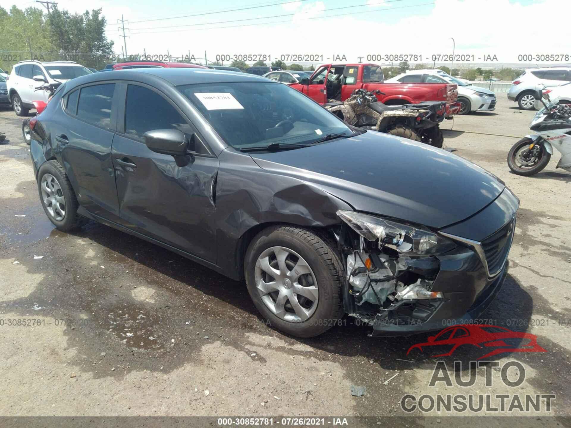 MAZDA MAZDA3 2016 - JM1BM1J78G1340547