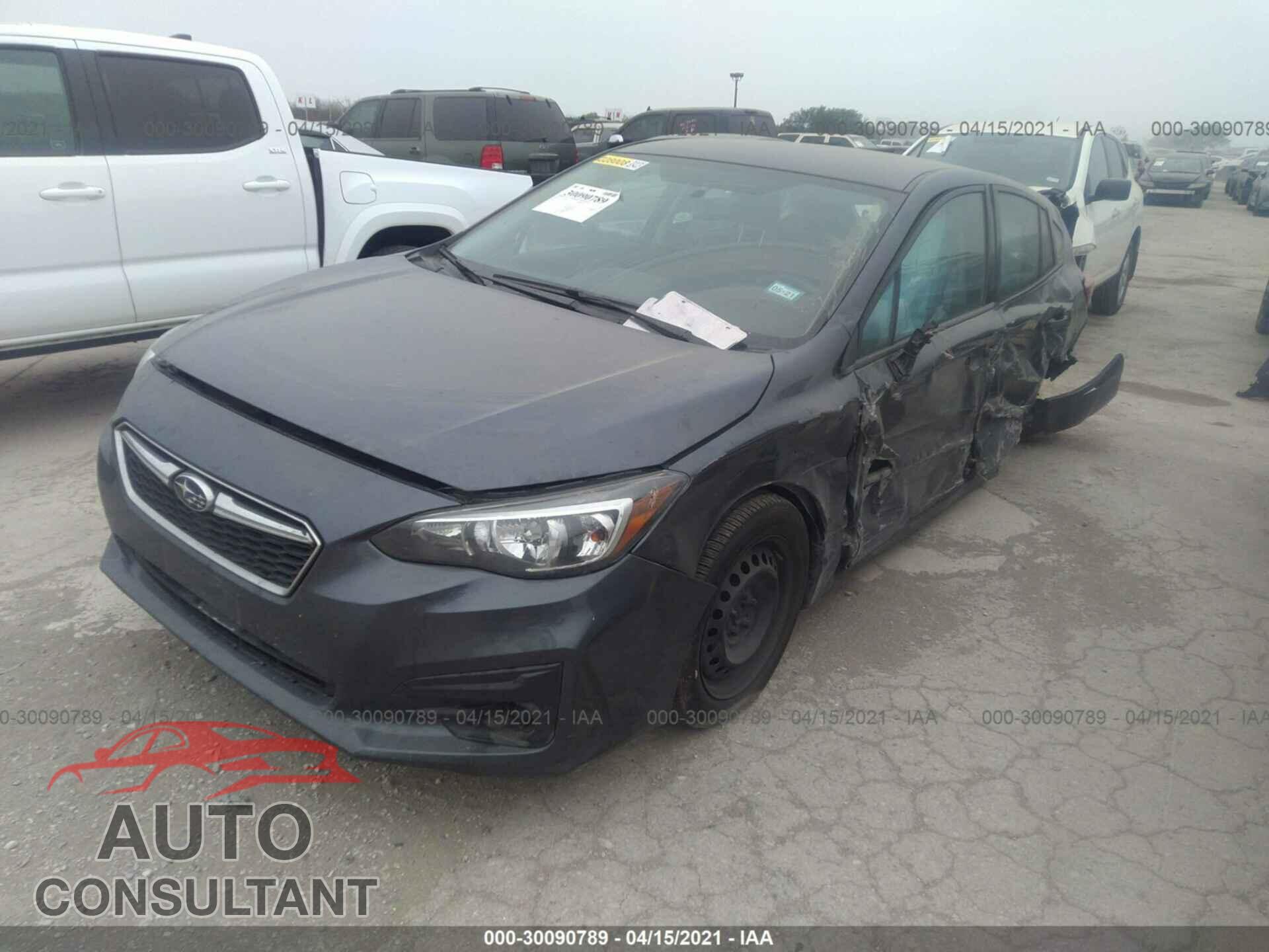SUBARU IMPREZA 2017 - 4S3GTAA61H3736888