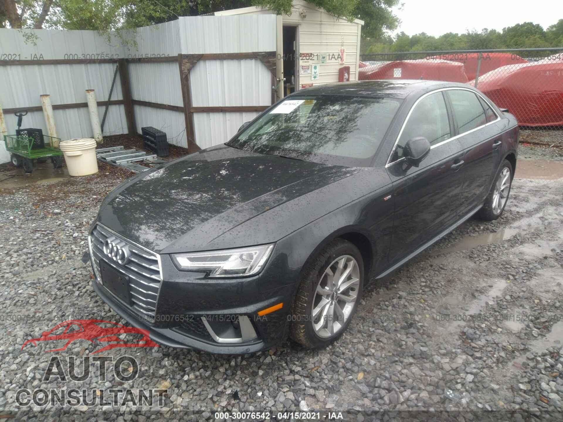 AUDI A4 2019 - WAUENAF45KA014459