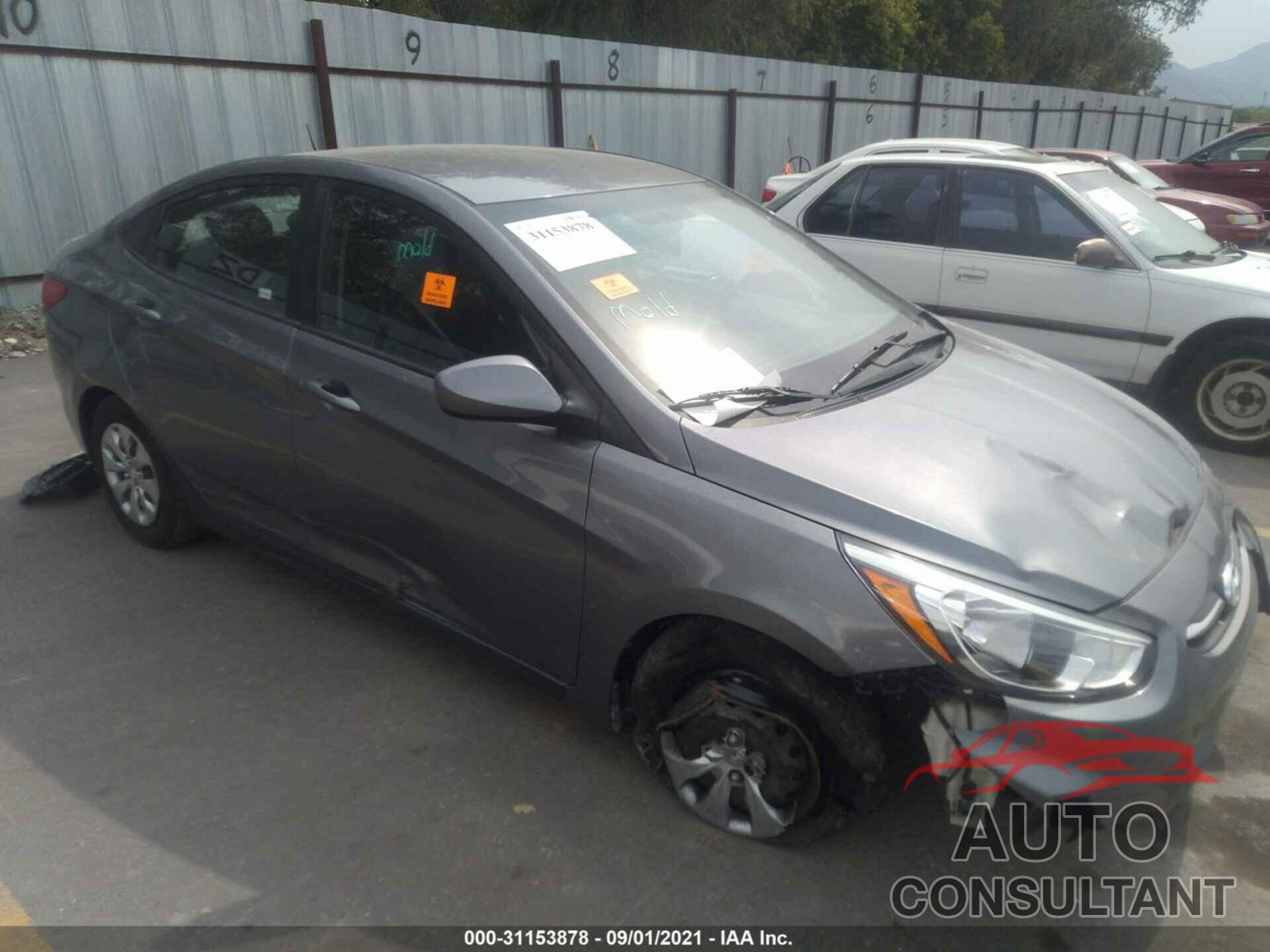 HYUNDAI ACCENT 2017 - KMHCT4AE9HU217908