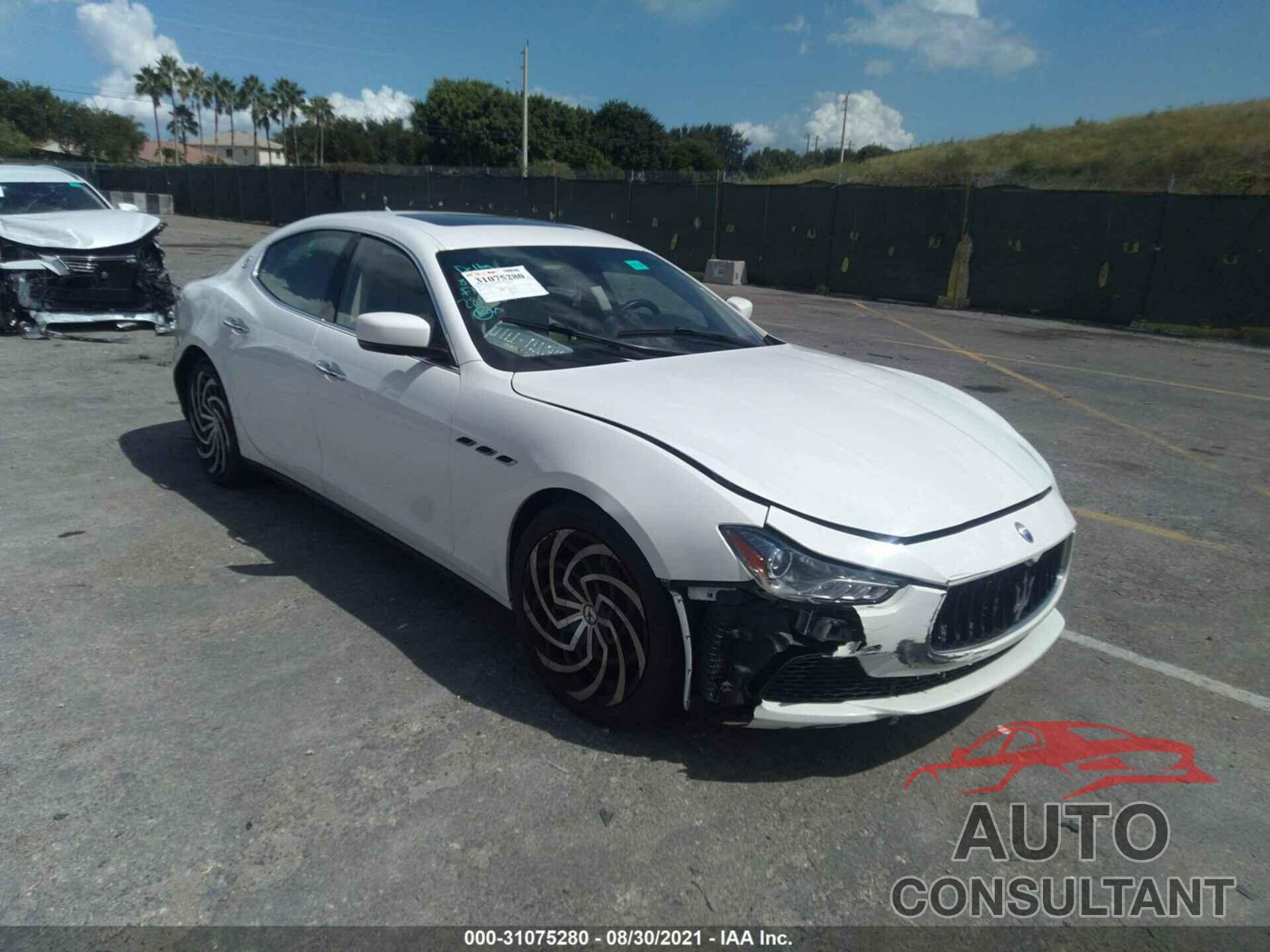 MASERATI GHIBLI 2016 - ZAM57XSA6G1171318