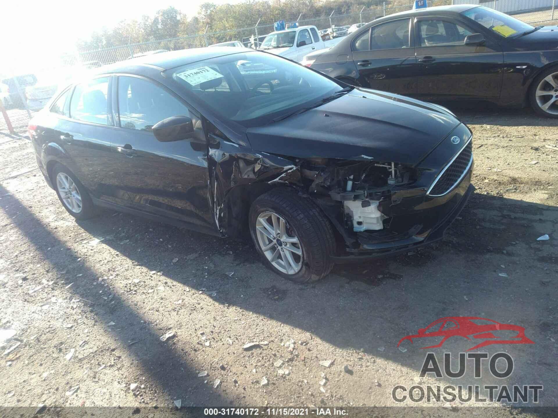 FORD FOCUS 2018 - 1FADP3F26JL274557