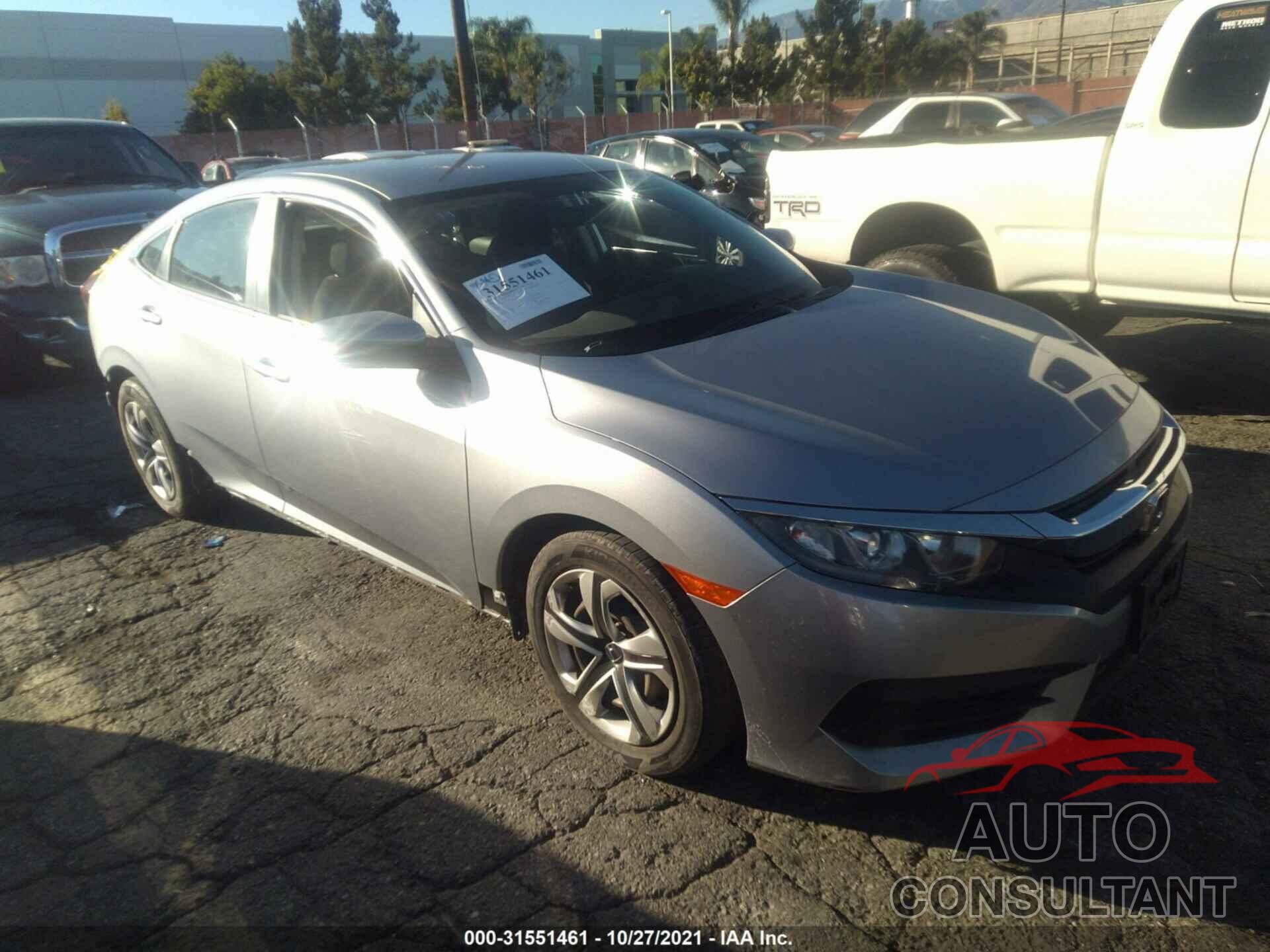 HONDA CIVIC SEDAN 2016 - 19XFC2F58GE227521