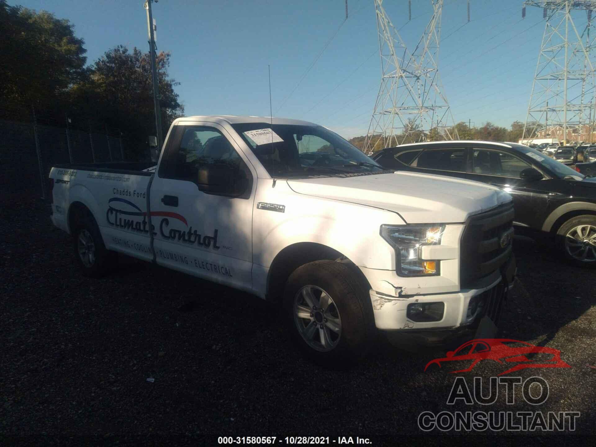FORD F-150 2016 - 1FTMF1C88GKF74836