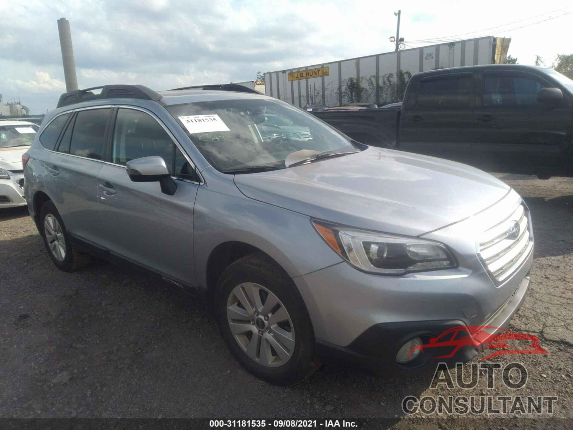 SUBARU OUTBACK 2016 - 4S4BSAHC8G3282139
