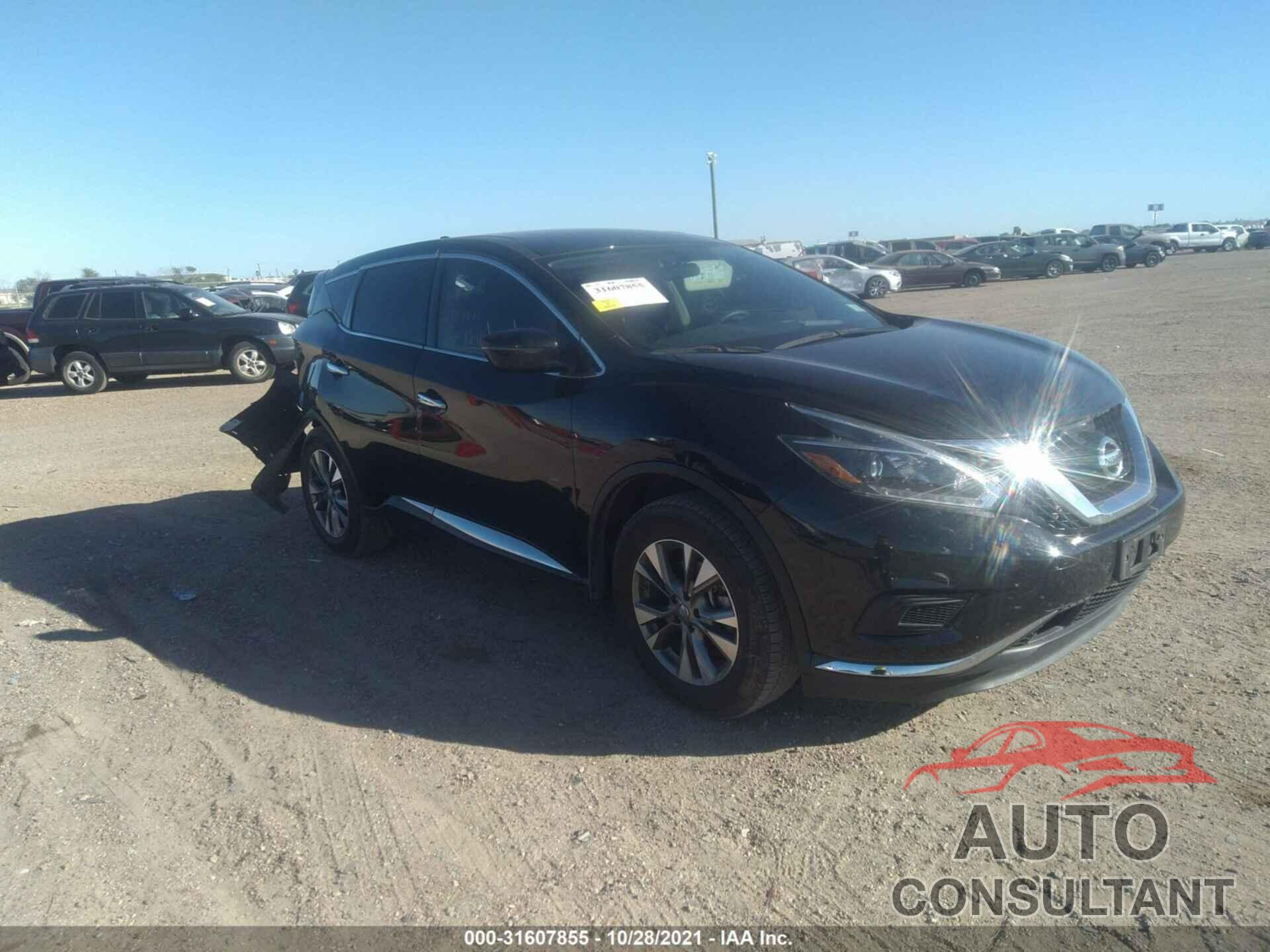 NISSAN MURANO 2018 - 5N1AZ2MG4JN166504