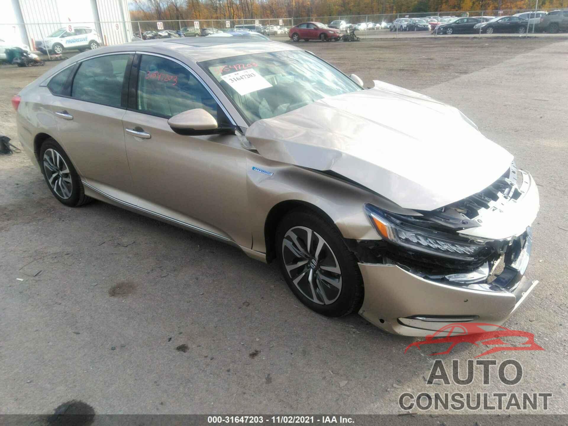 HONDA ACCORD HYBRID 2019 - 1HGCV3F98KA006150