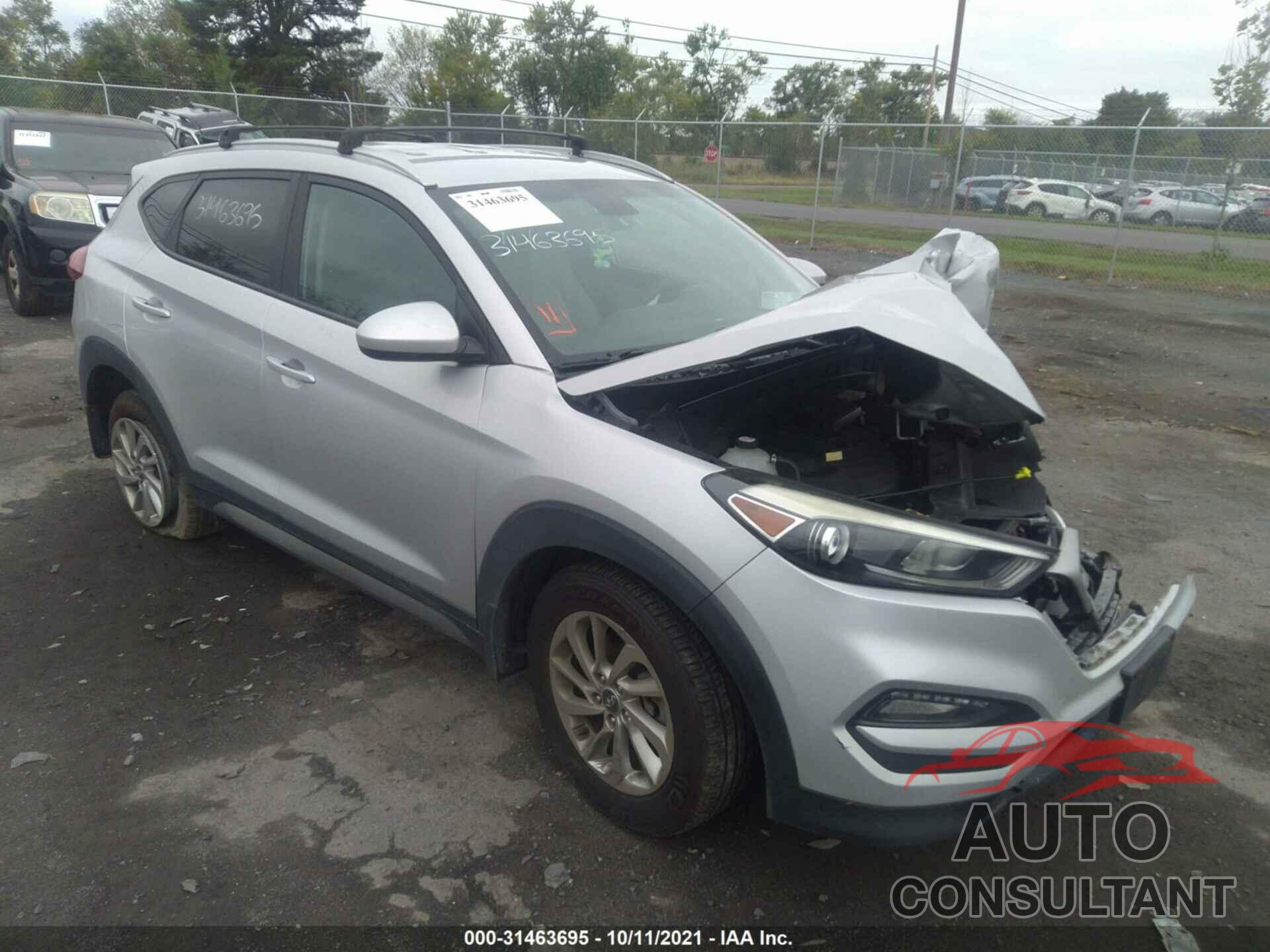 HYUNDAI TUCSON 2017 - KM8J3CA49HU289667