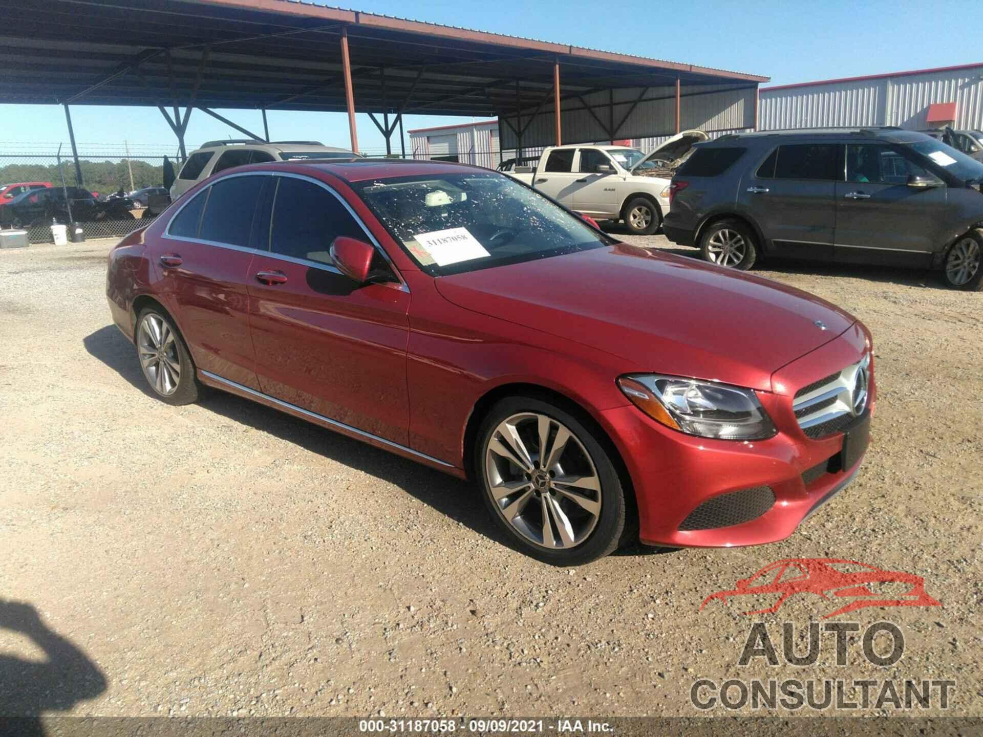 MERCEDES-BENZ C-CLASS 2018 - 55SWF4JB3JU278991