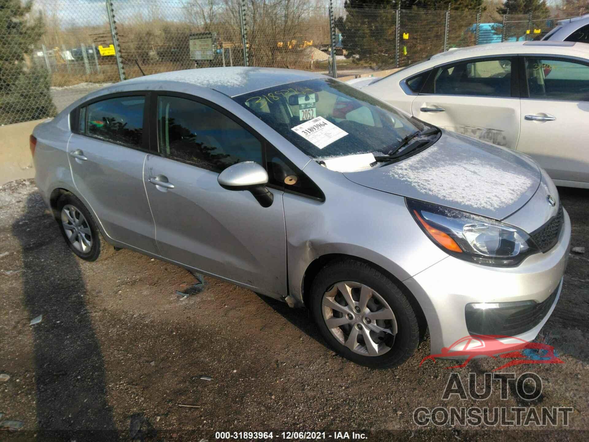 KIA RIO 2017 - KNADM4A3XH6071993