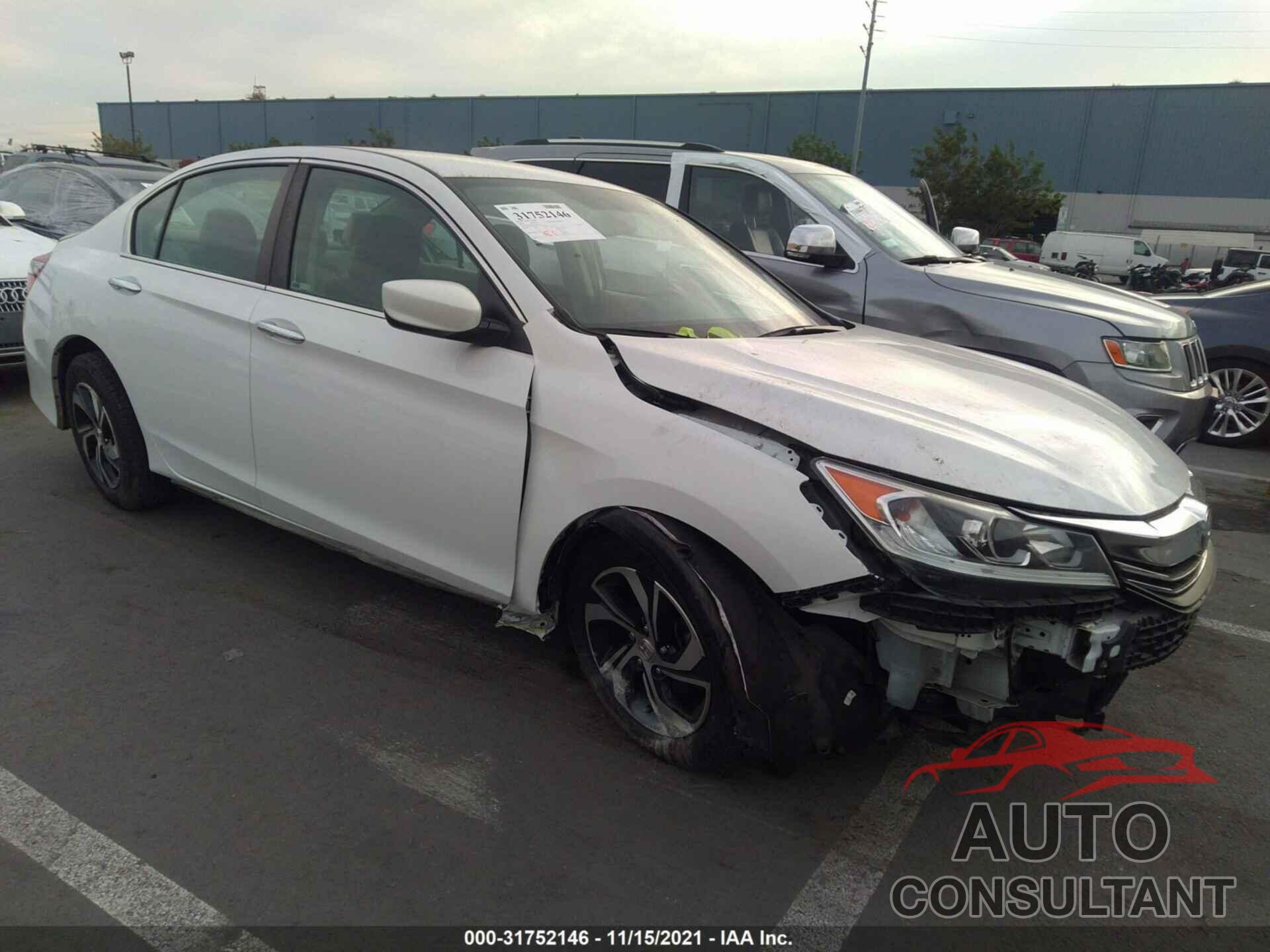 HONDA ACCORD SEDAN 2016 - 1HGCR2F37GA233315