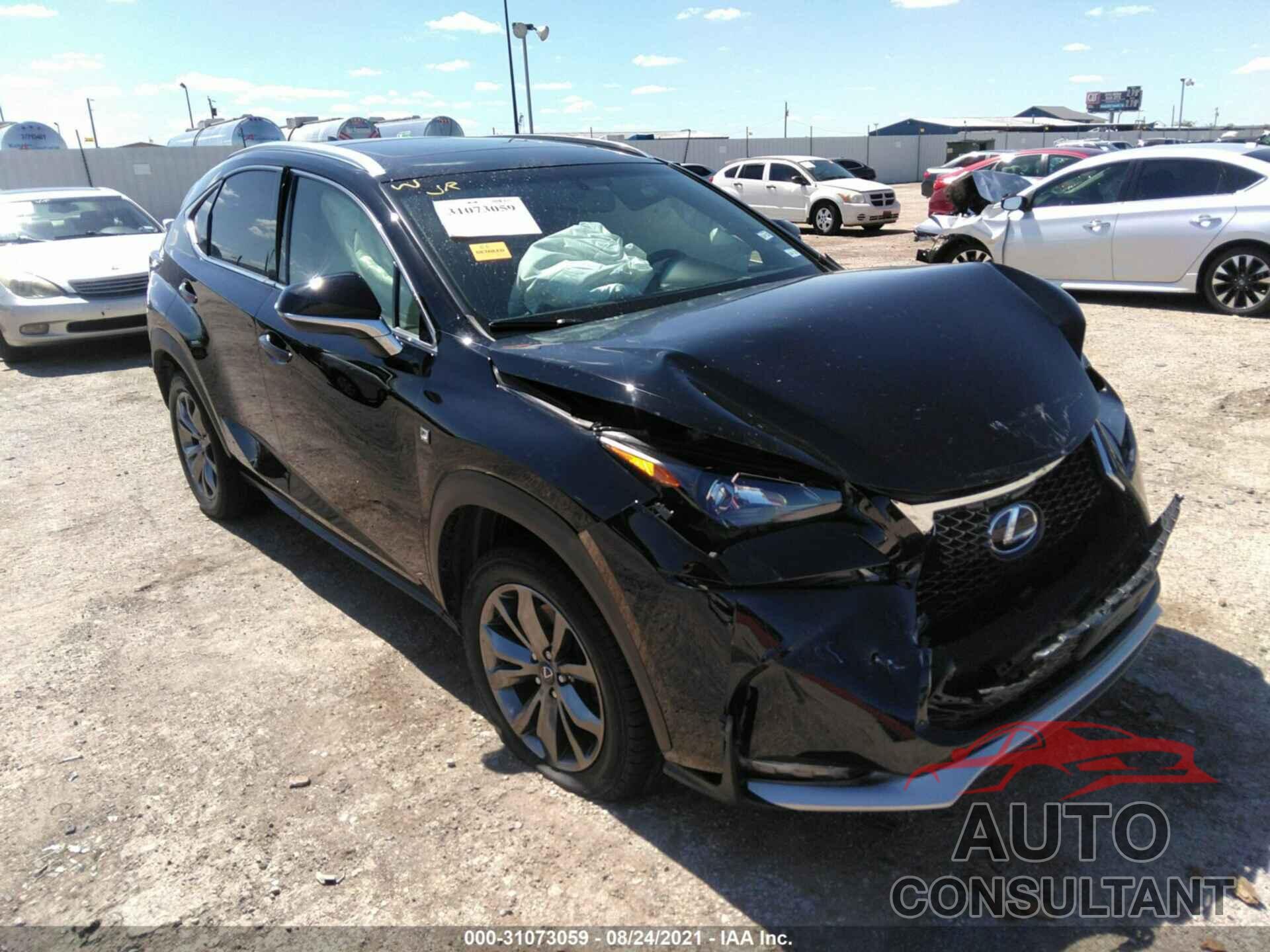 LEXUS NX 2017 - JTJBARBZ1H2125320