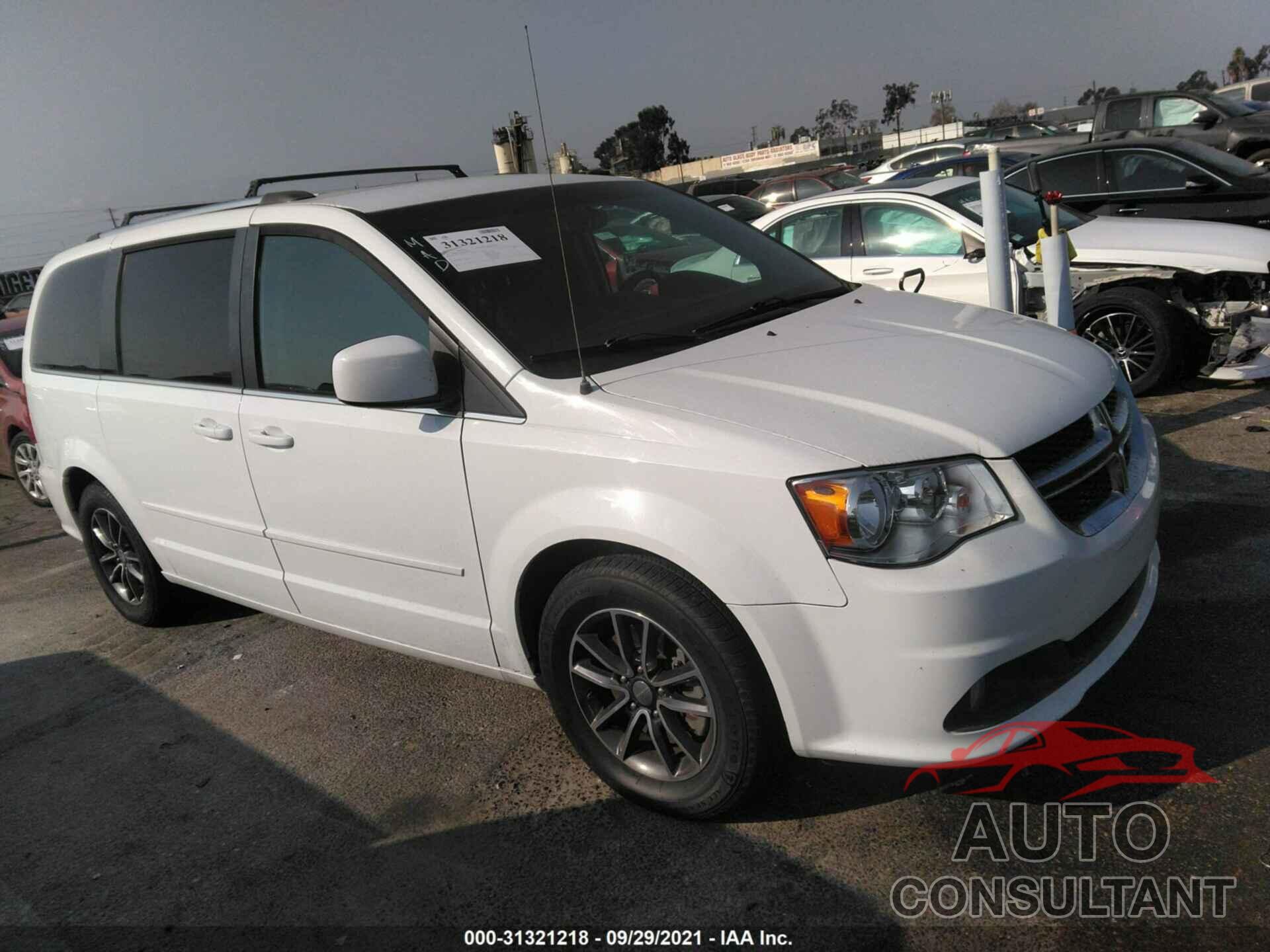 DODGE GRAND CARAVAN 2016 - 2C4RDGCG2GR275902