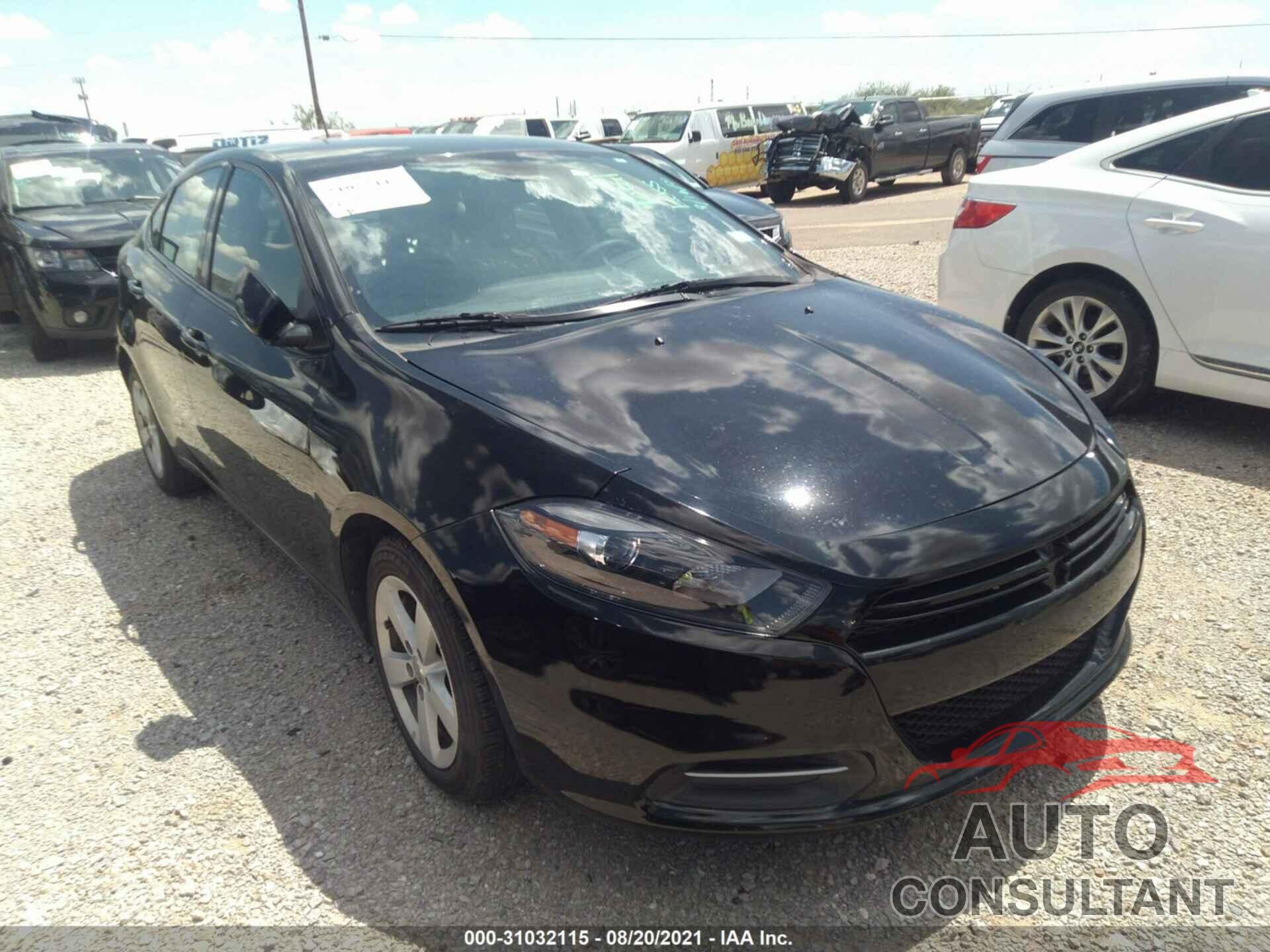 DODGE DART 2016 - 1C3CDFBB2GD728008