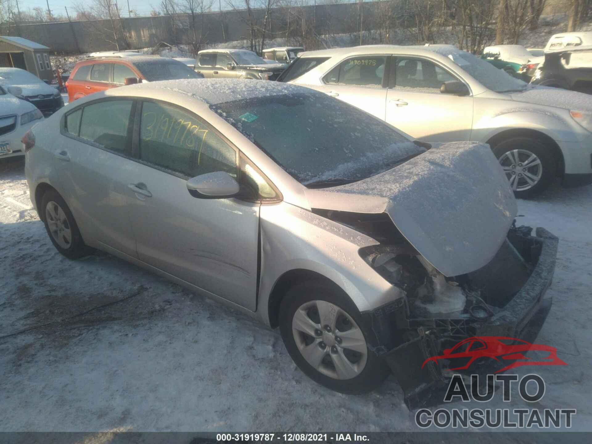 KIA FORTE 2017 - 3KPFL4A72HE131387