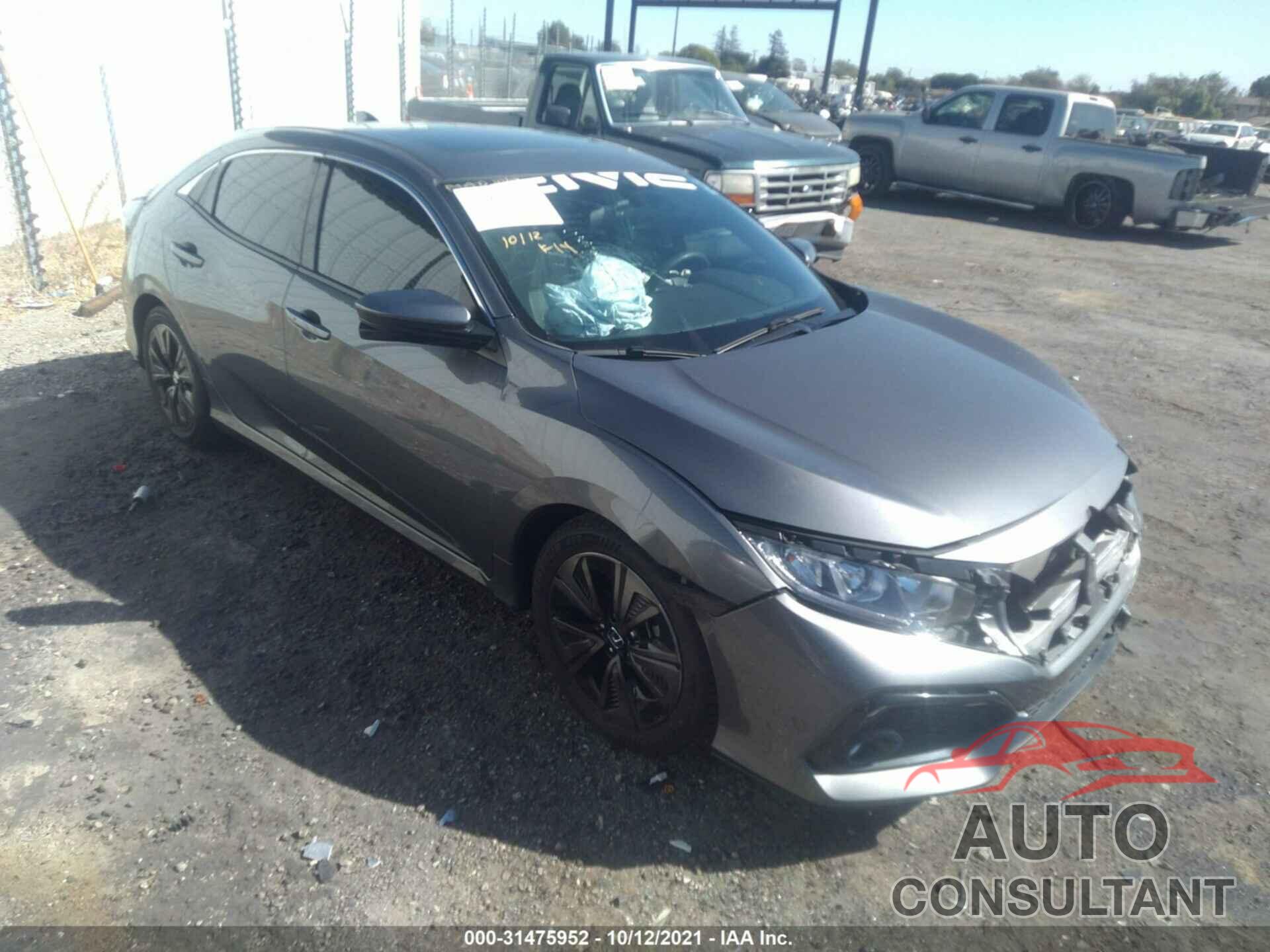 HONDA CIVIC HATCHBACK 2018 - SHHFK7H5XJU403210