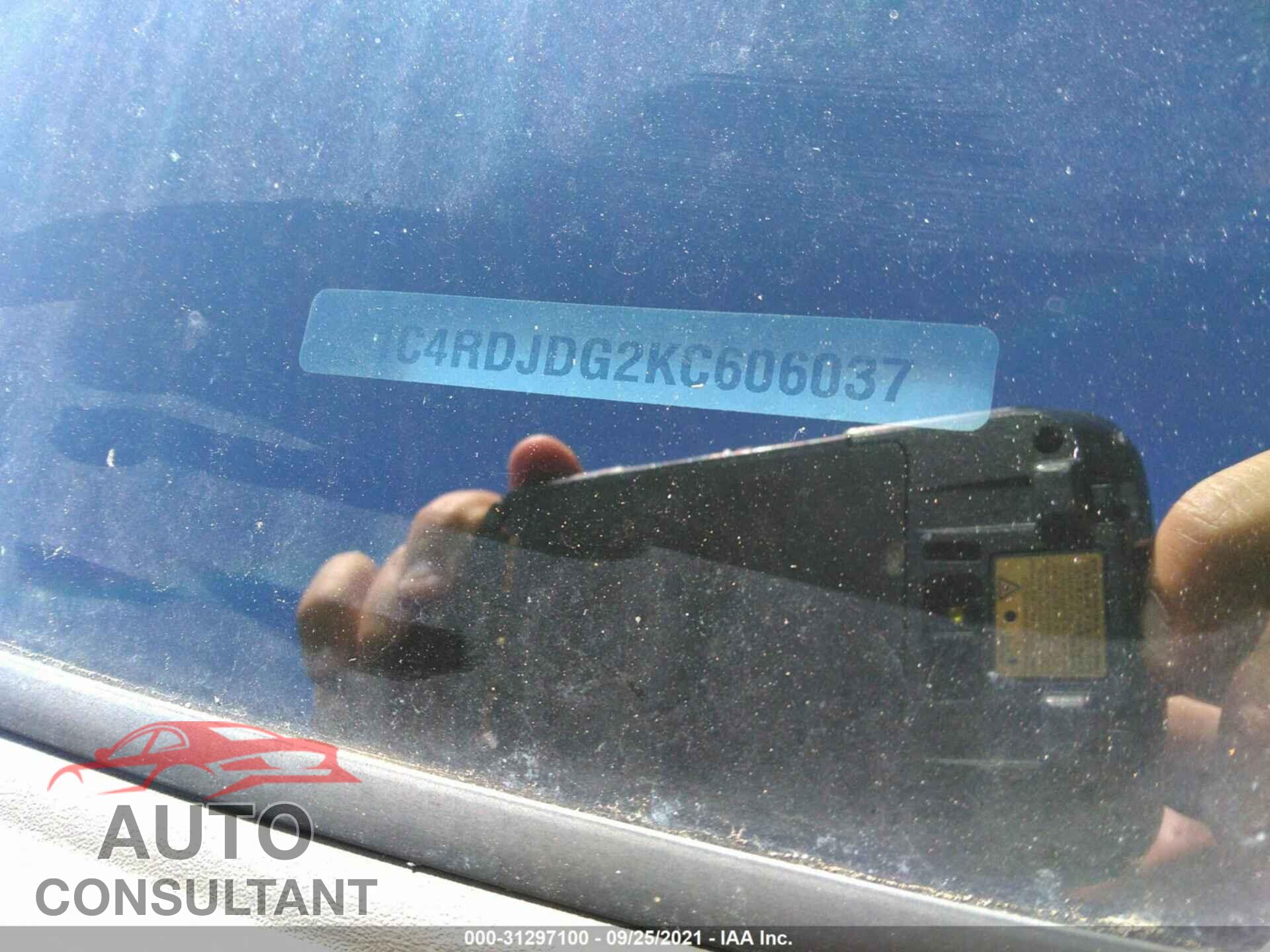 DODGE DURANGO 2019 - 1C4RDJDG2KC606037