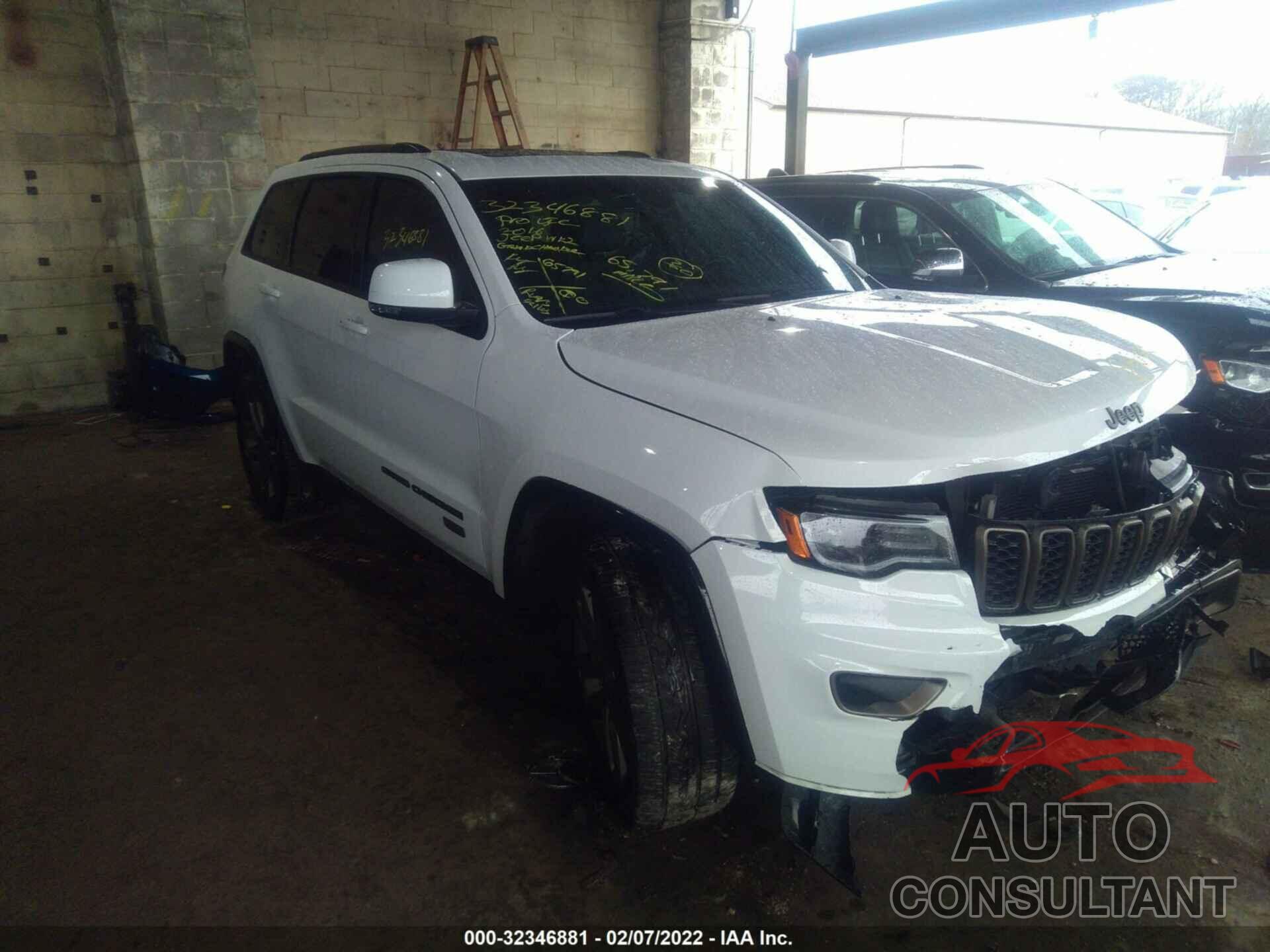 JEEP GRAND CHEROKEE 2016 - 1C4RJFBGXGC431505