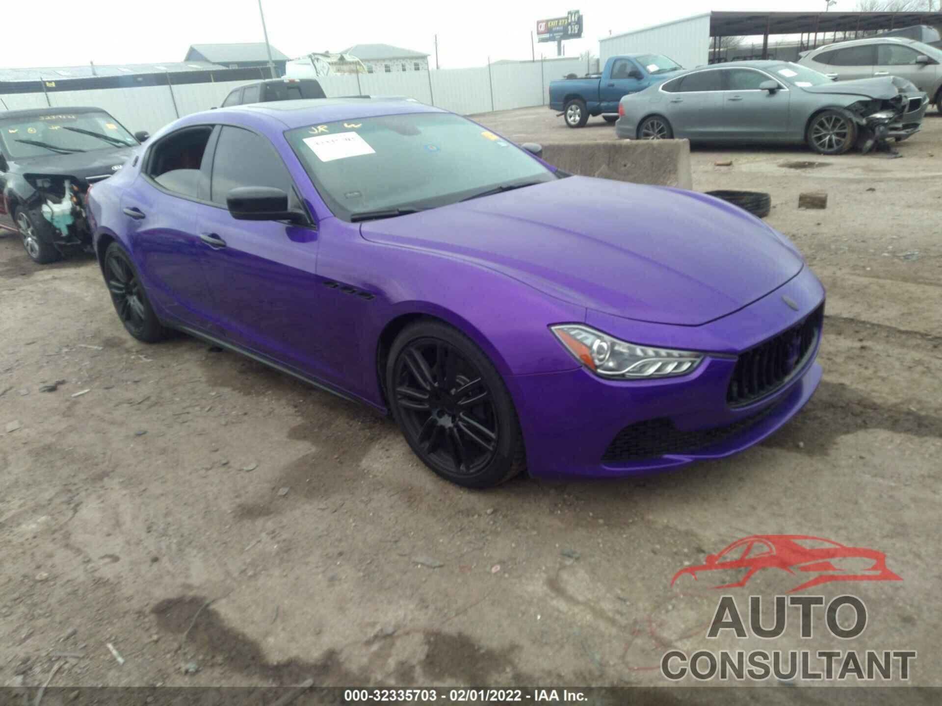 MASERATI GHIBLI 2016 - ZAM57XSA2G1174975