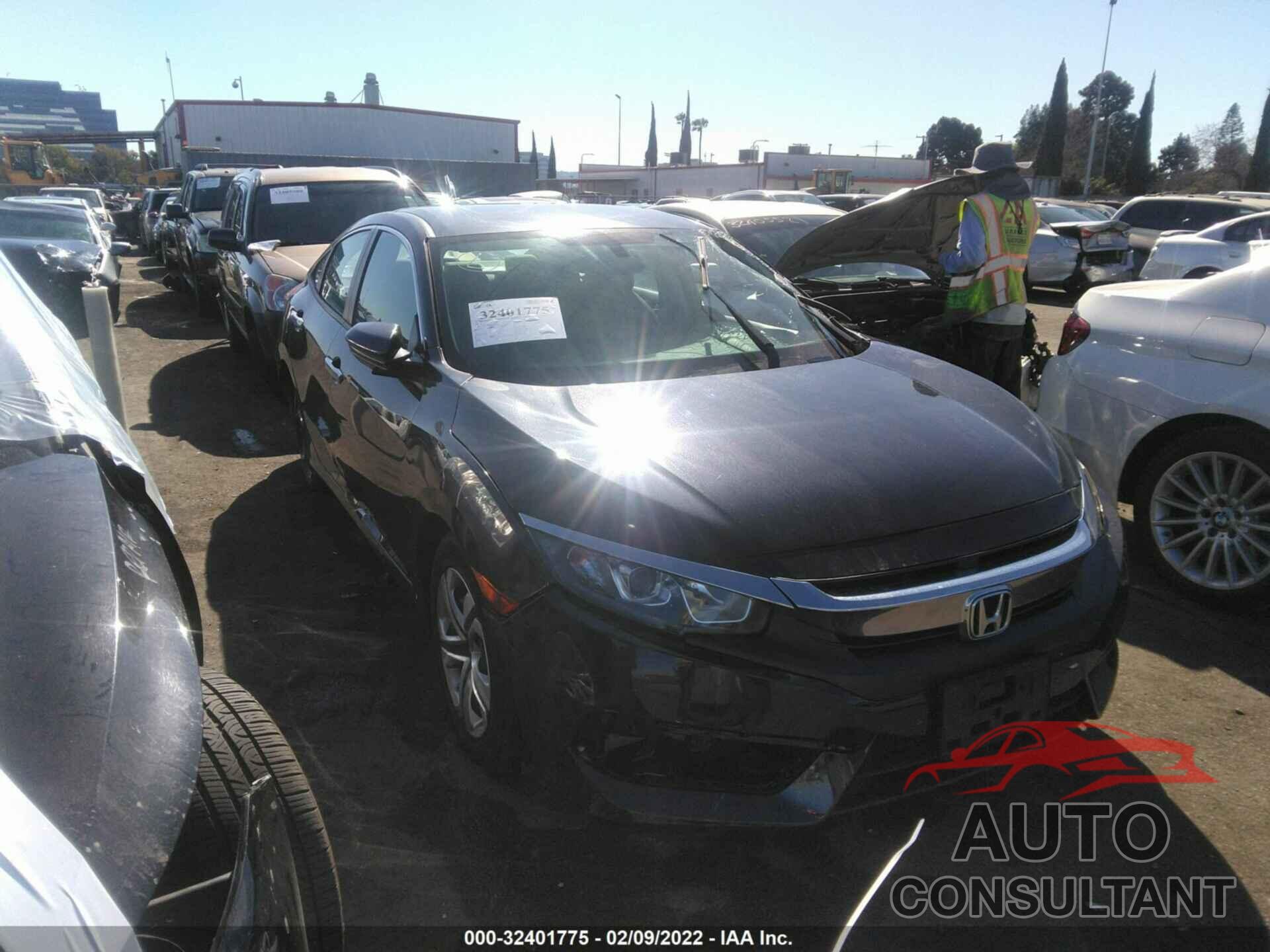 HONDA CIVIC SEDAN 2016 - 19XFC2F50GE065903