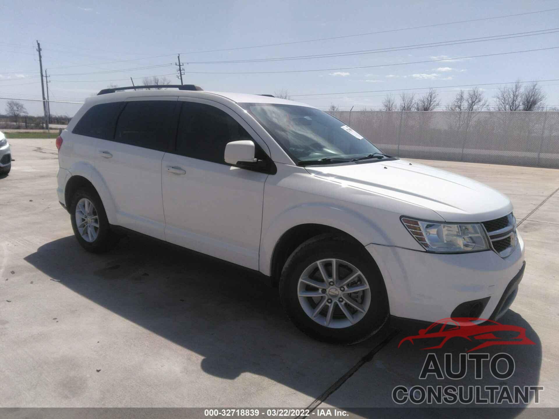 DODGE JOURNEY 2016 - 3C4PDCBG6GT122972