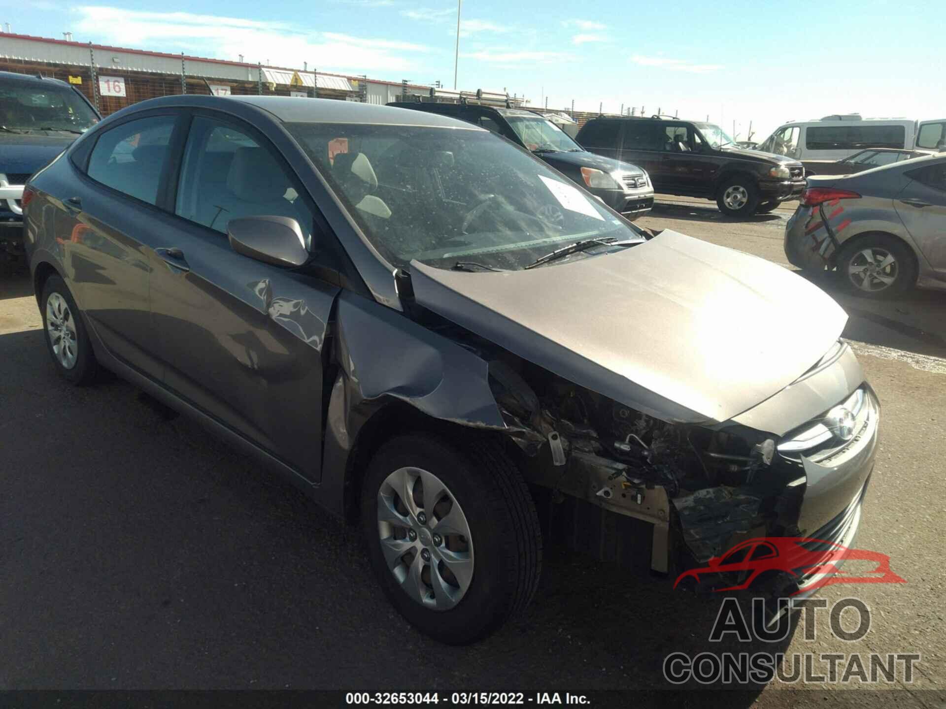 HYUNDAI ACCENT 2017 - KMHCT4AE4HU378571