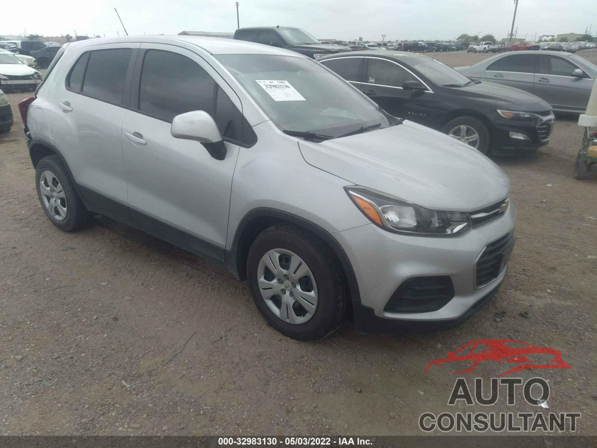 CHEVROLET TRAX 2019 - 3GNCJKSB3KL164747