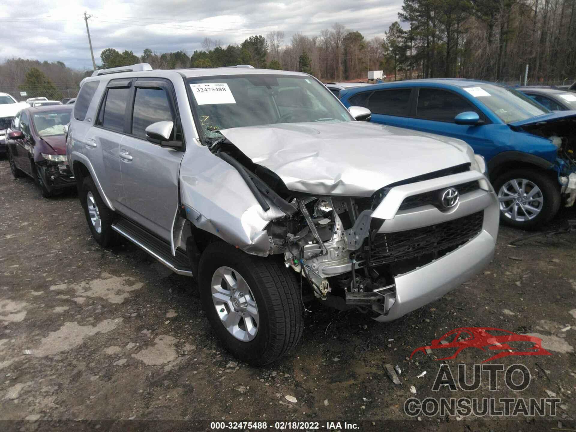 TOYOTA 4RUNNER 2018 - JTEBU5JR6J5595122