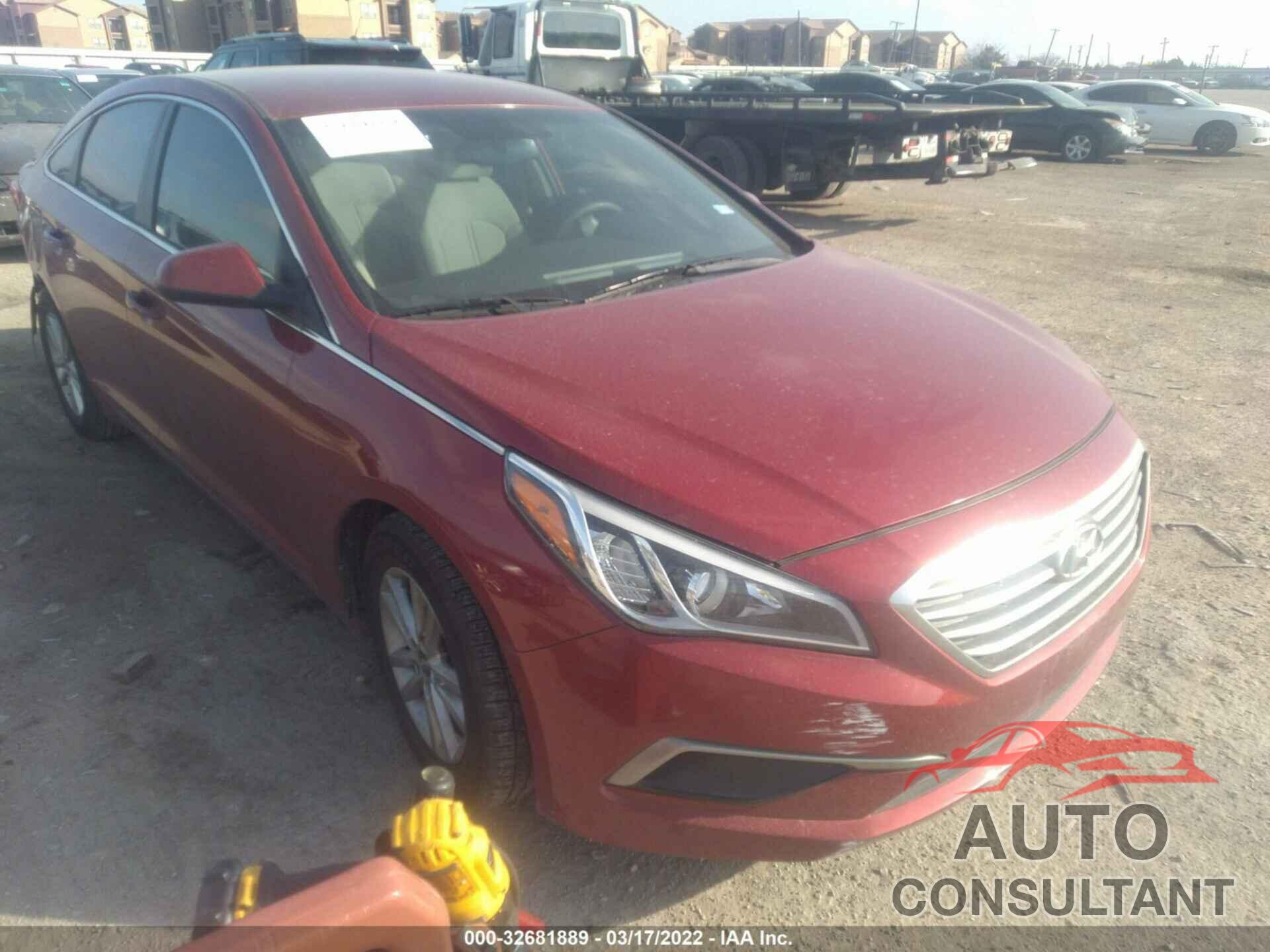 HYUNDAI SONATA 2016 - 5NPE24AF0GH378178