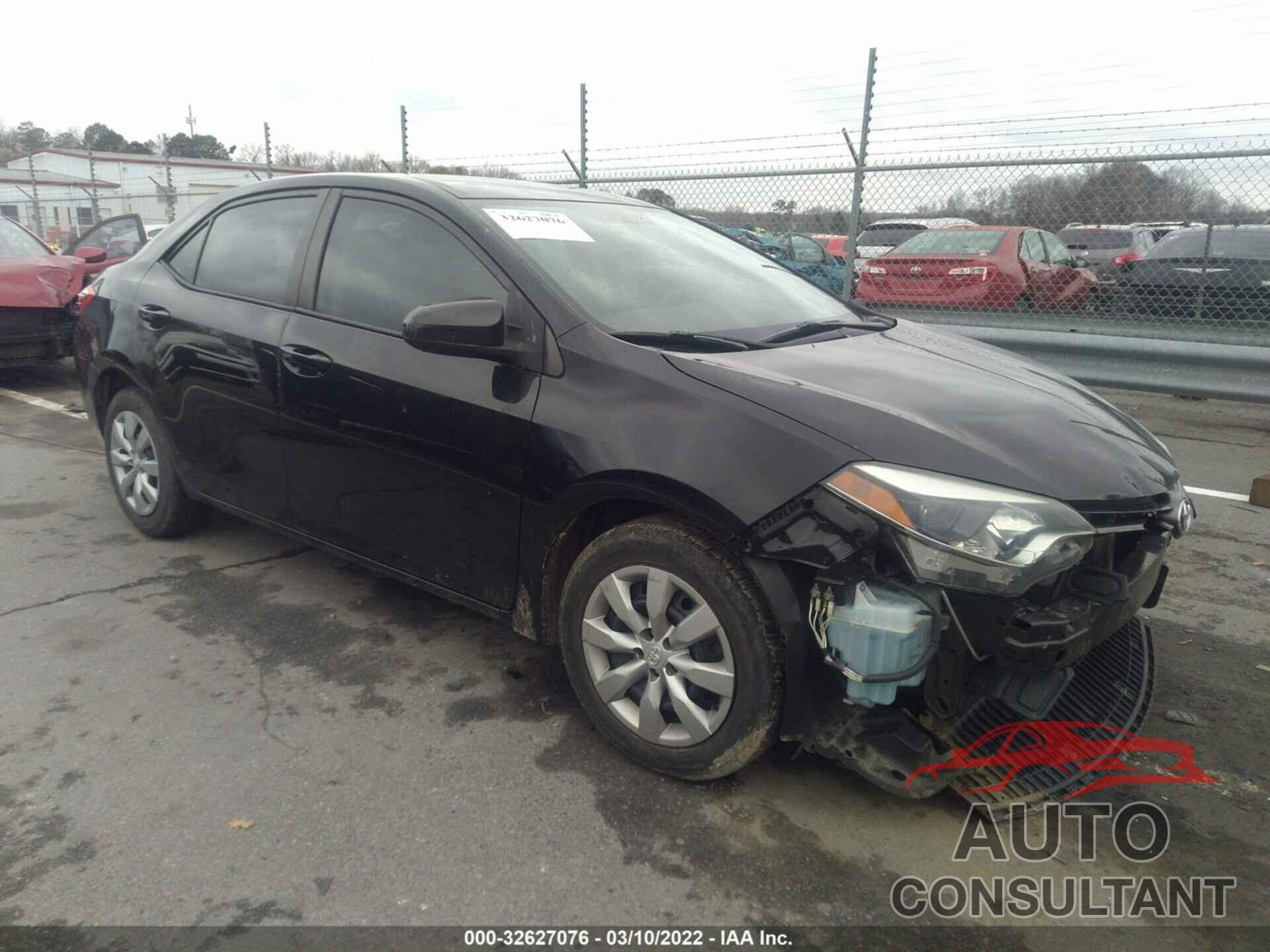 TOYOTA COROLLA 2016 - 2T1BURHE6GC688135