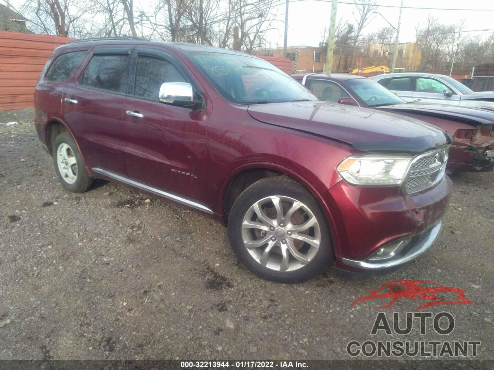 DODGE DURANGO 2017 - 1C4SDJET7HC771216