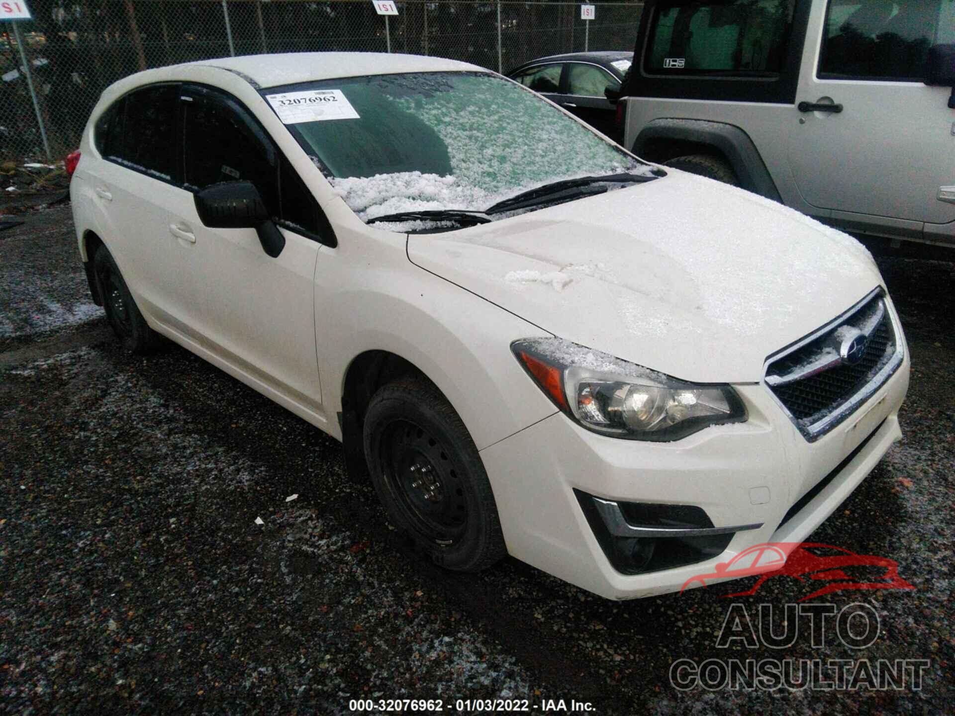 SUBARU IMPREZA WAGON 2016 - JF1GPAA62G8326788