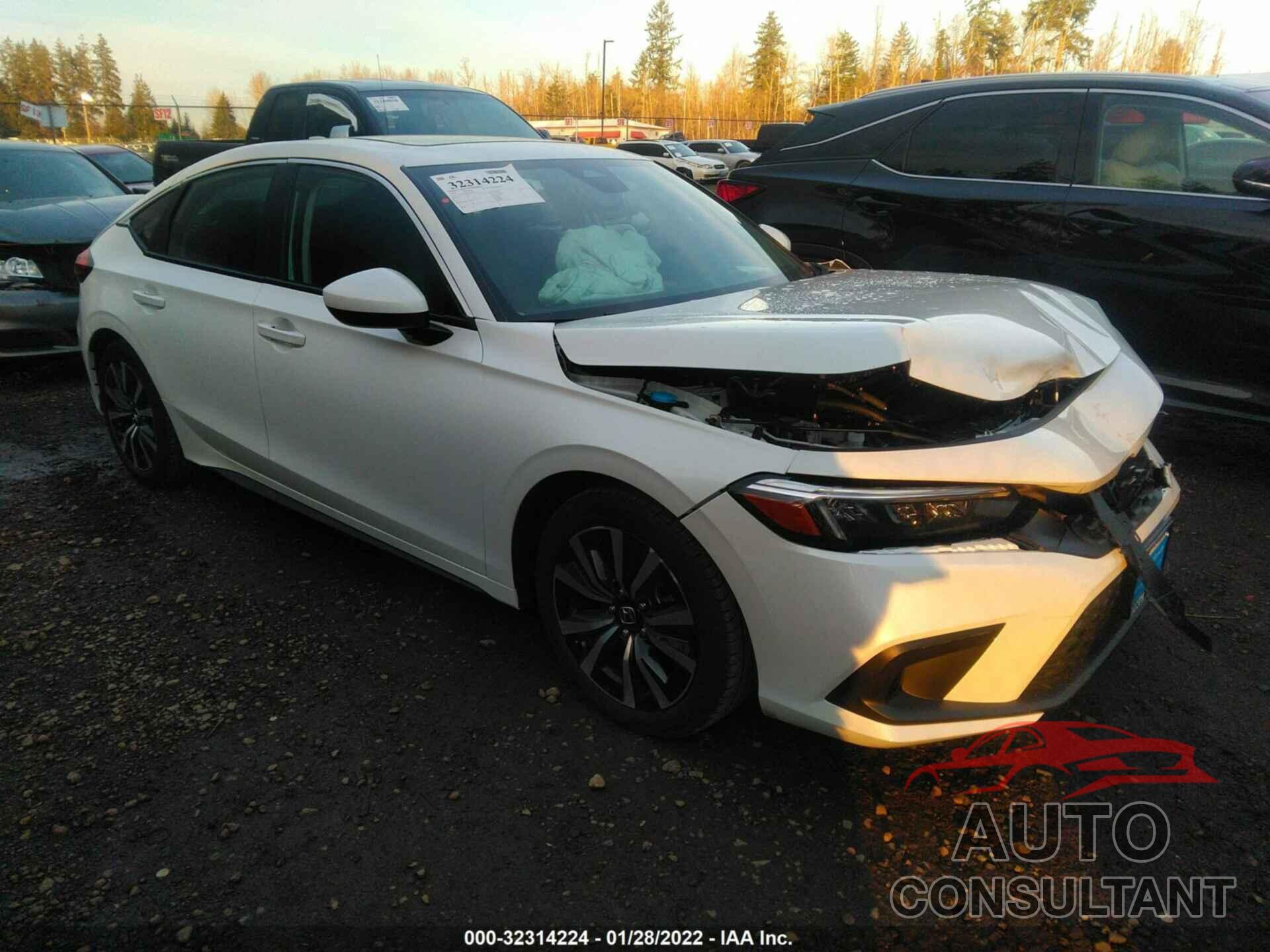 HONDA CIVIC HATCHBACK 2022 - 19XFL1H78NE004160