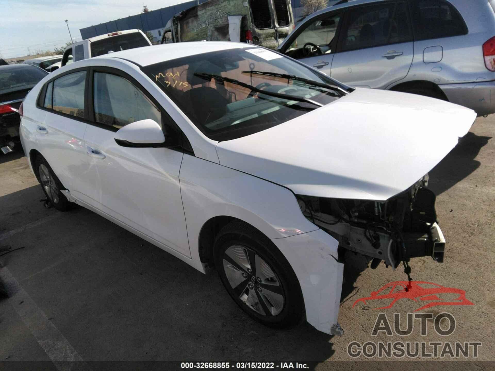 HYUNDAI IONIQ HYBRID 2022 - KMHC65LC6NU275706