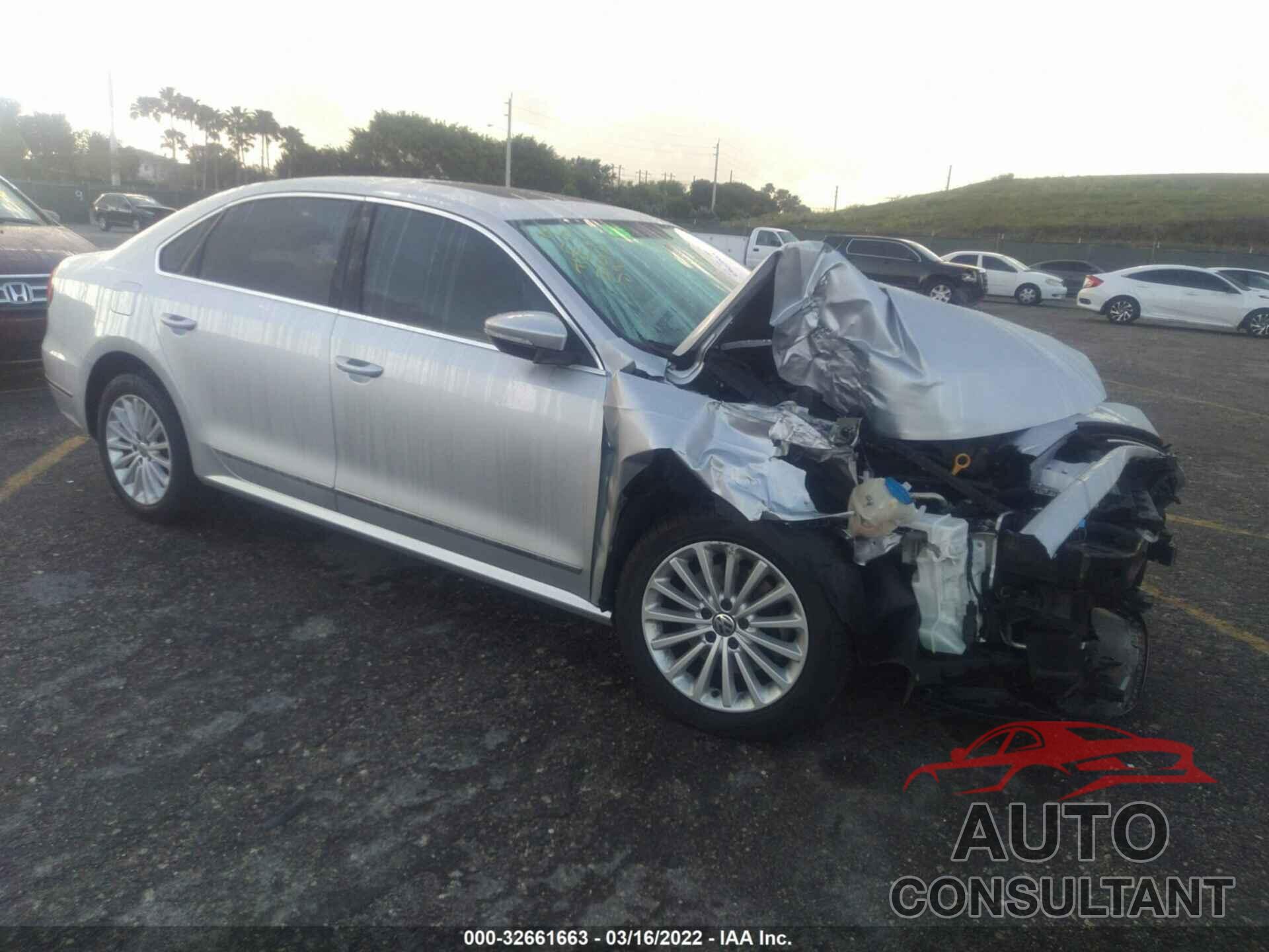 VOLKSWAGEN PASSAT 2017 - 1VWBT7A31HC064458