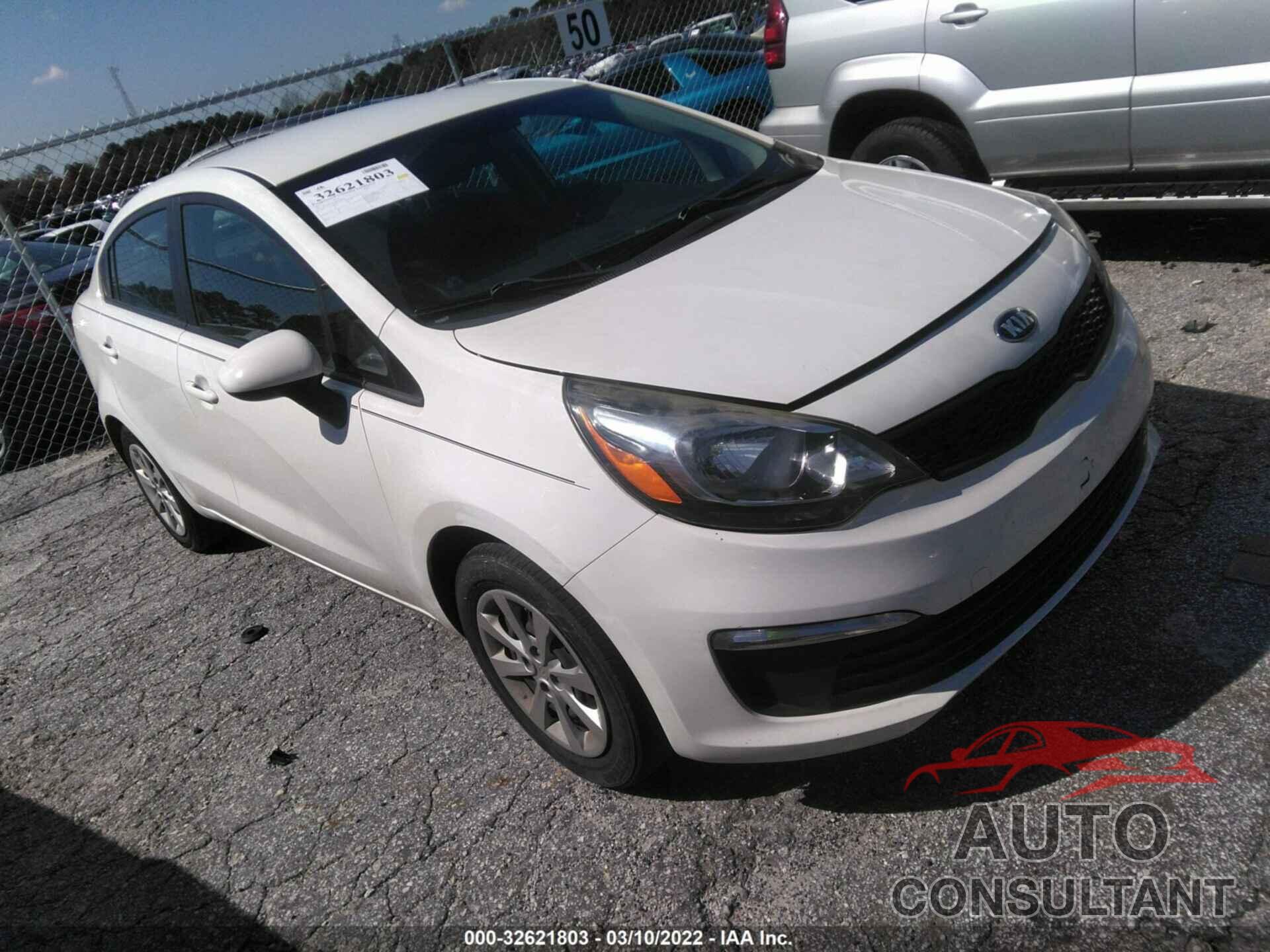 KIA RIO 2017 - KNADM4A36H6048002