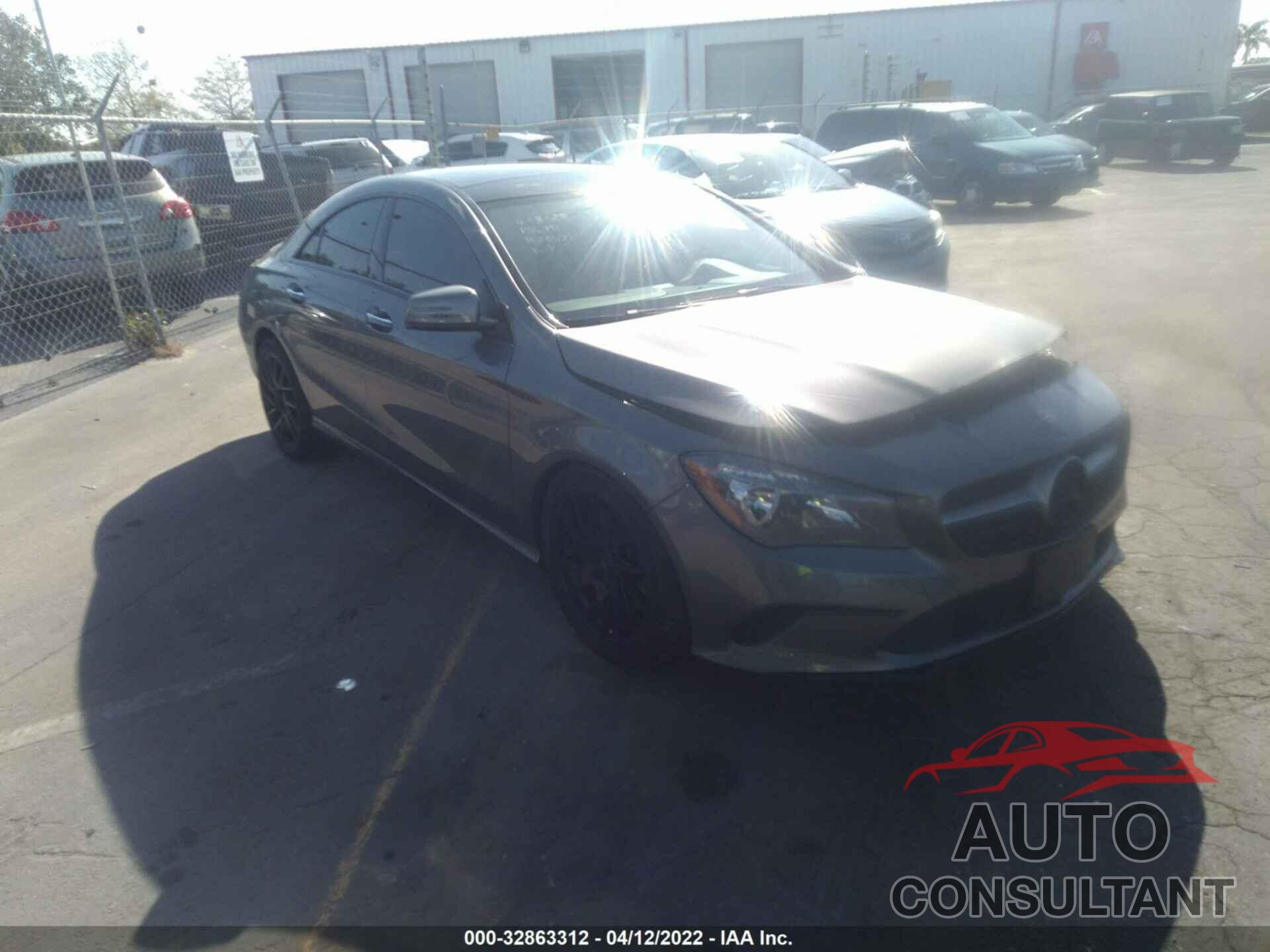 MERCEDES-BENZ CLA 2018 - WDDSJ4GB9JN574322