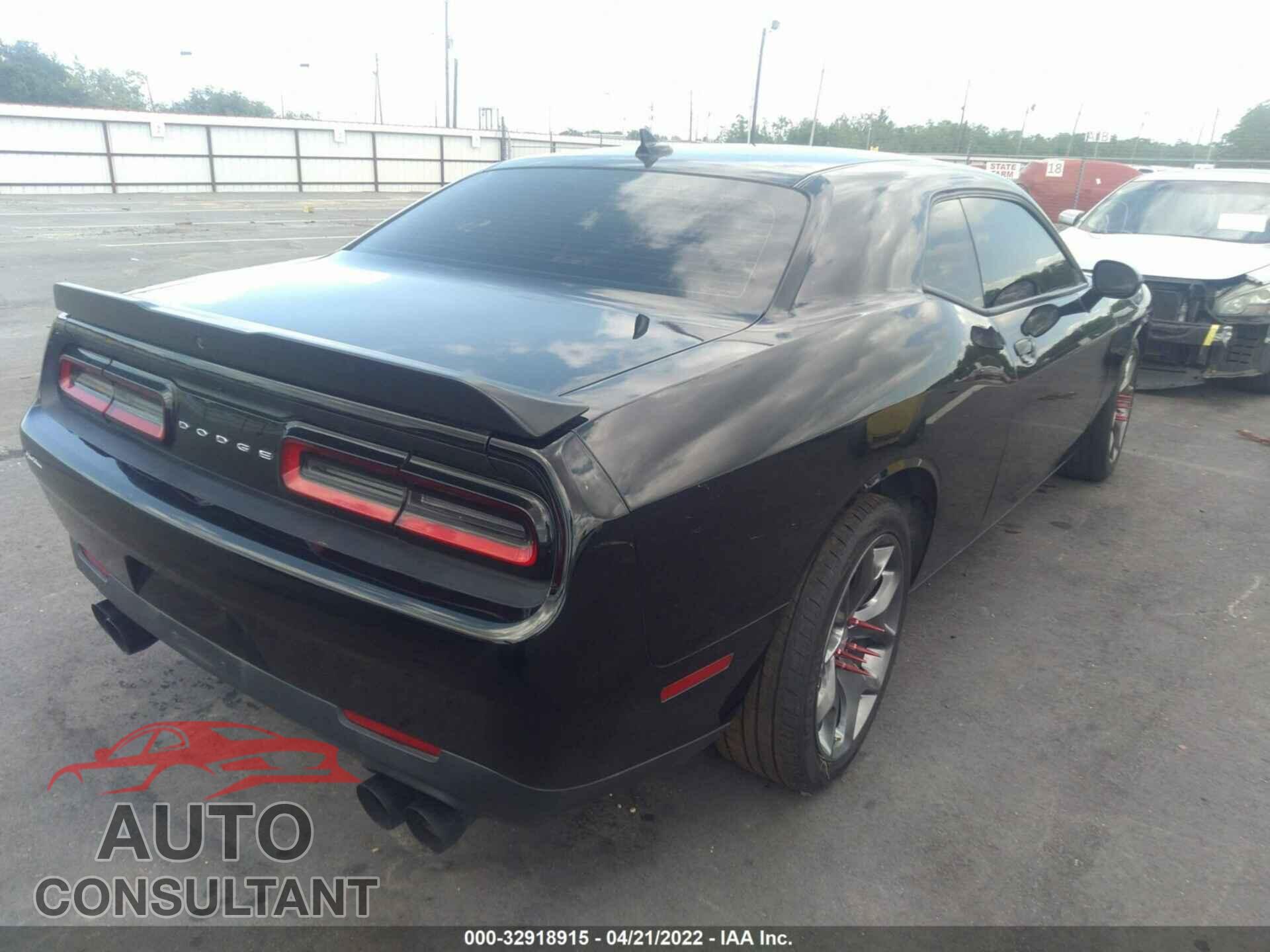 DODGE CHALLENGER 2016 - 2C3CDZAG9GH329761