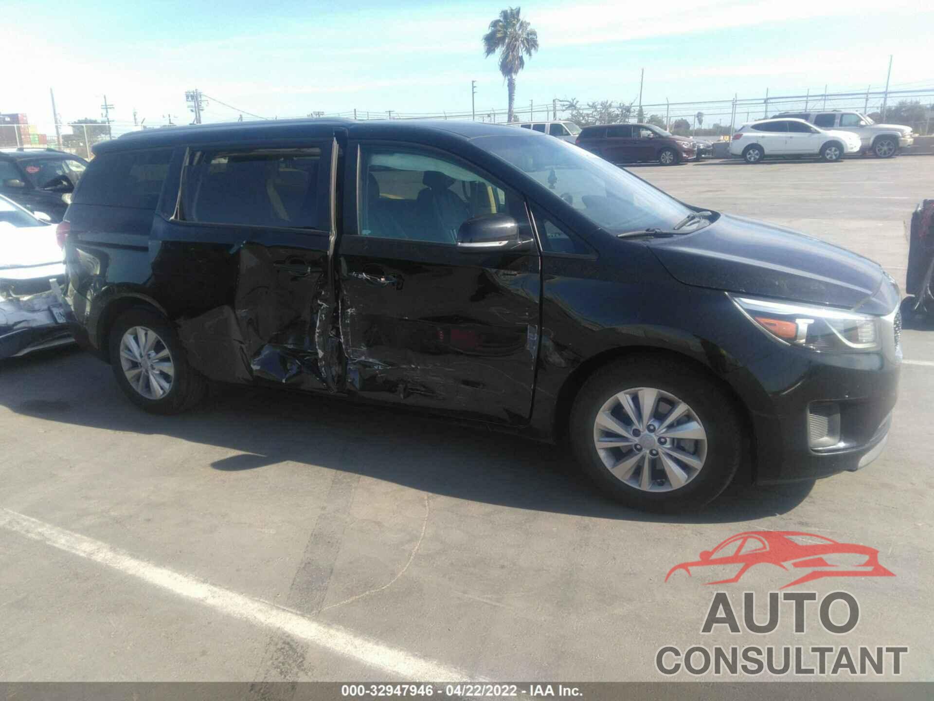 KIA SEDONA 2017 - KNDMB5C16H6313947