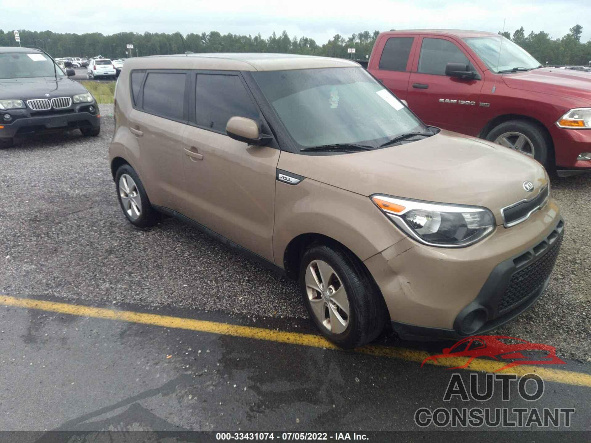 KIA SOUL 2016 - KNDJN2A22G7288235
