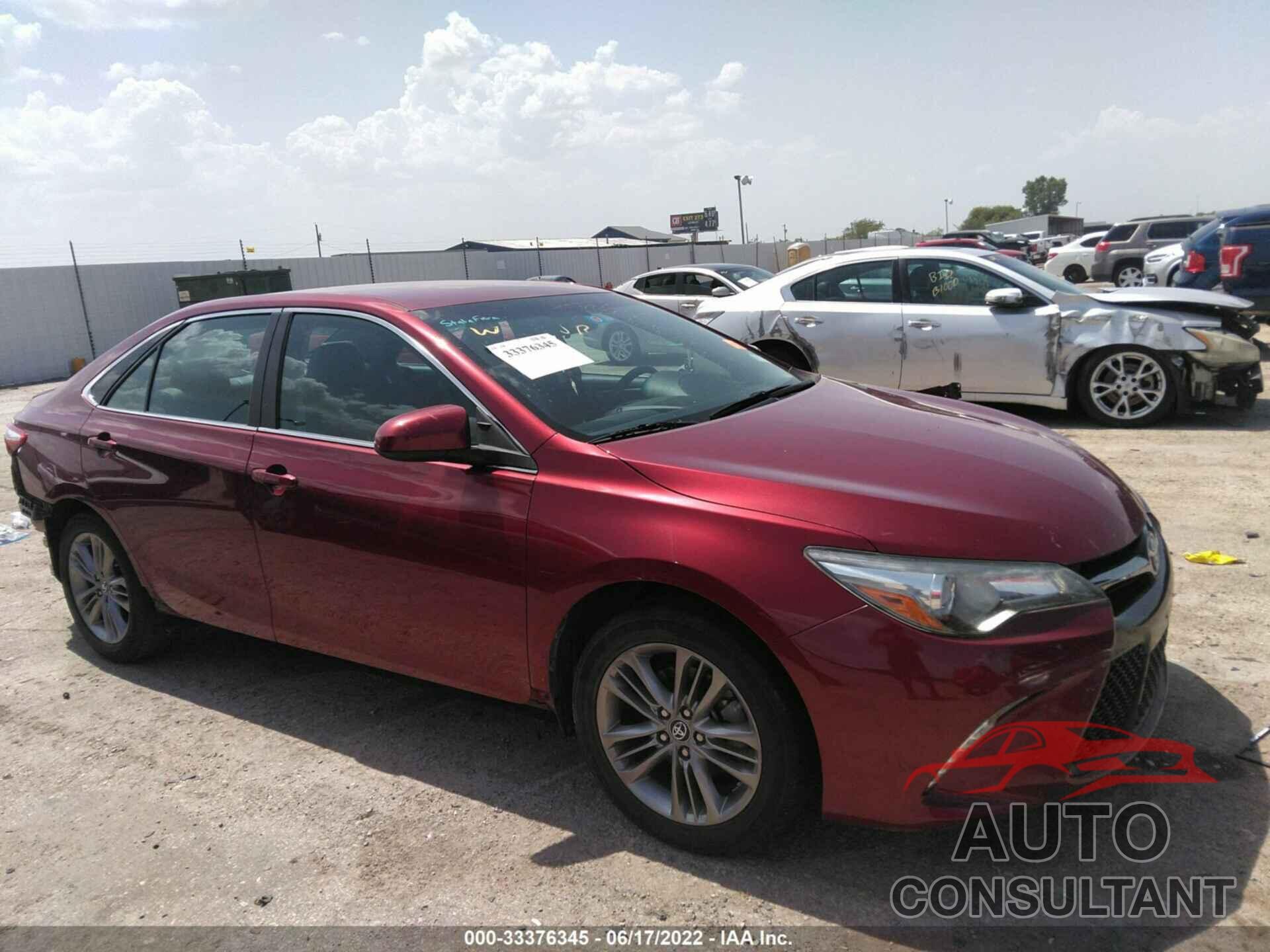 TOYOTA CAMRY 2017 - 4T1BF1FK7HU632645