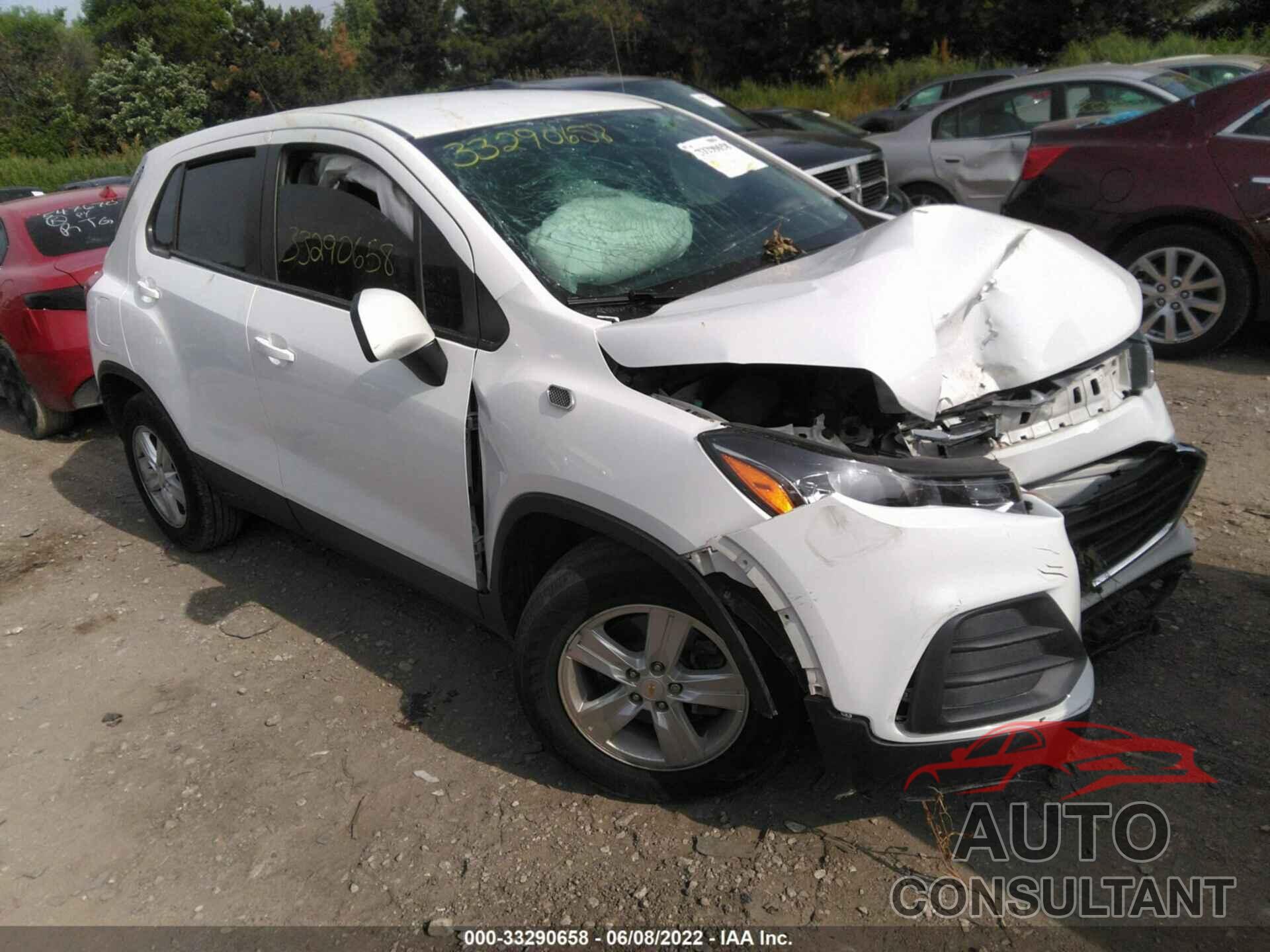 CHEVROLET TRAX 2020 - KL7CJKSB1LB319742