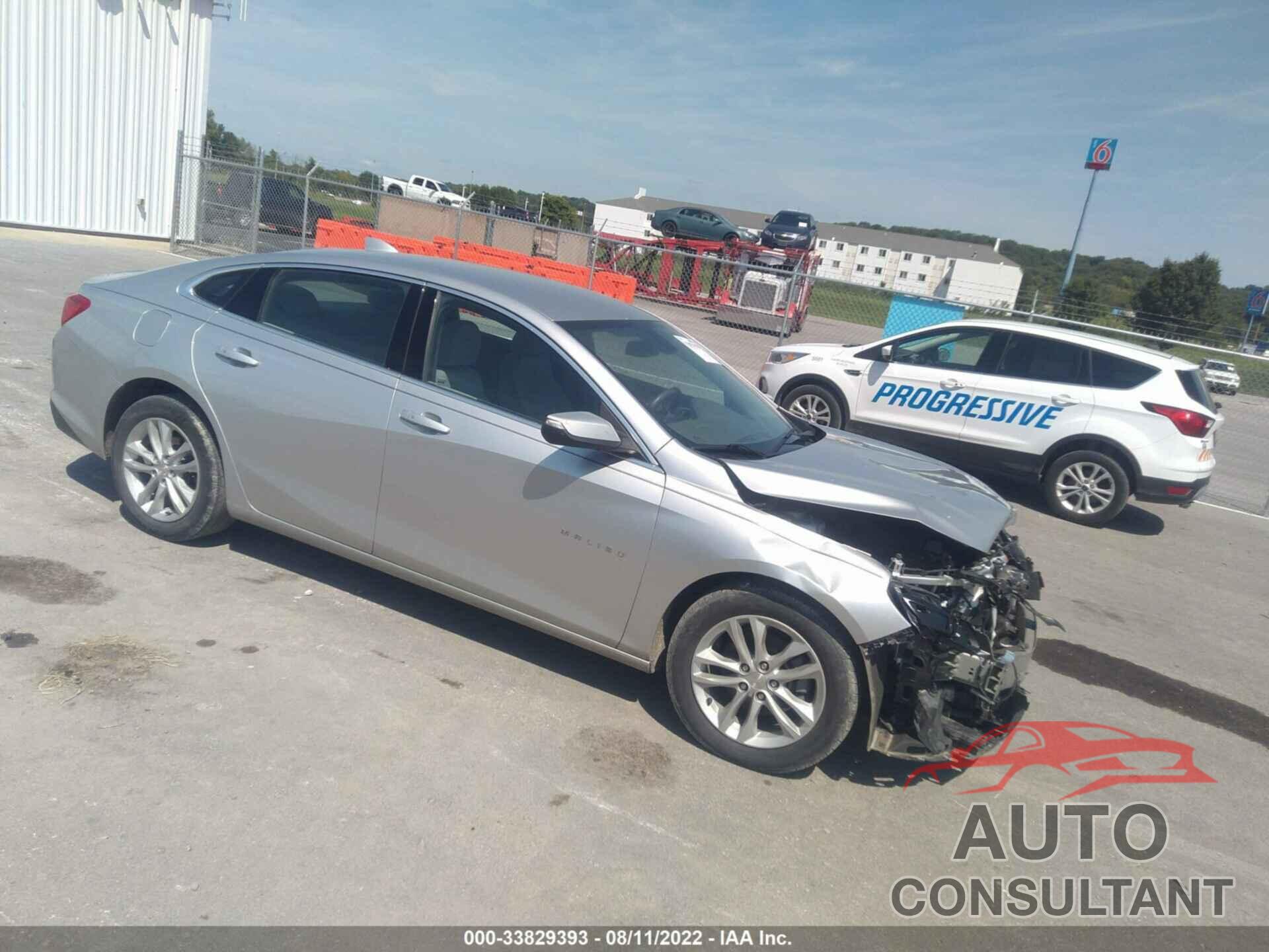 CHEVROLET MALIBU 2016 - 1G1ZE5ST8GF196959