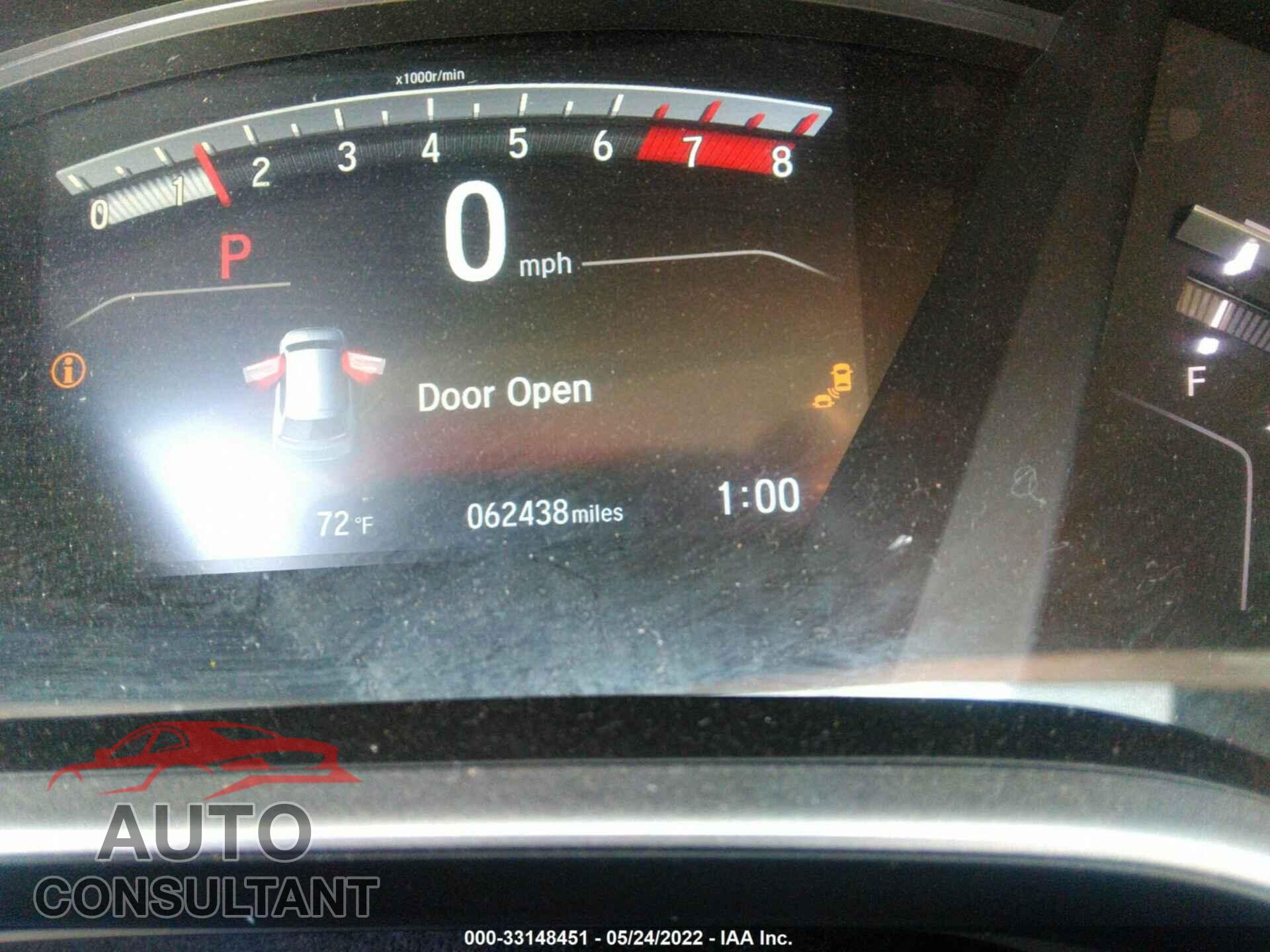 HONDA CR-V 2017 - 7FARW1H82HE024629