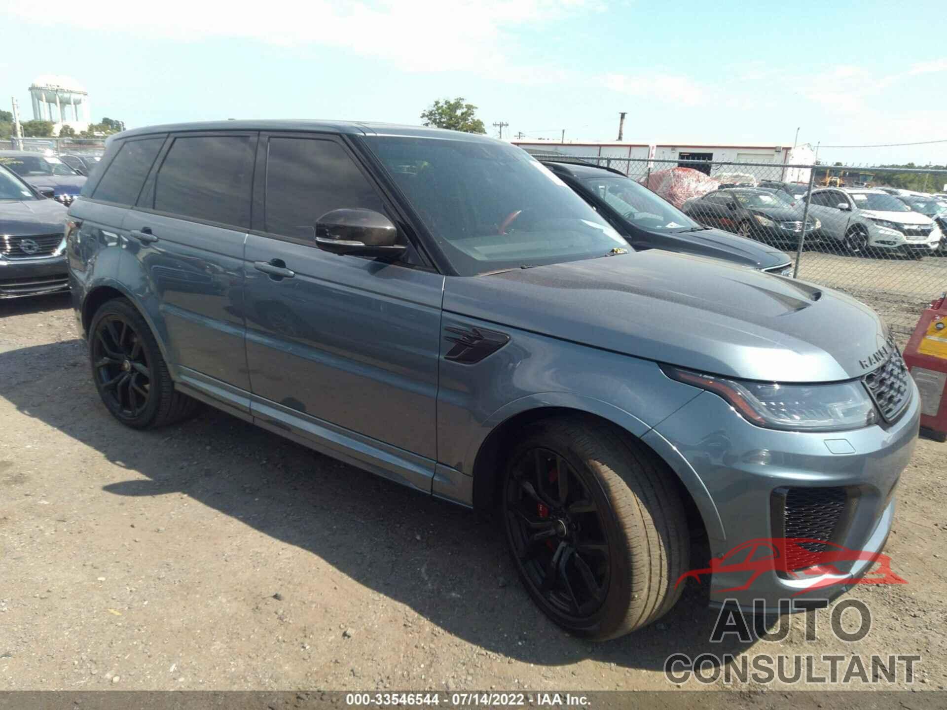 LAND ROVER RANGE ROVER SPORT 2019 - SALWZ2SEXKA860045