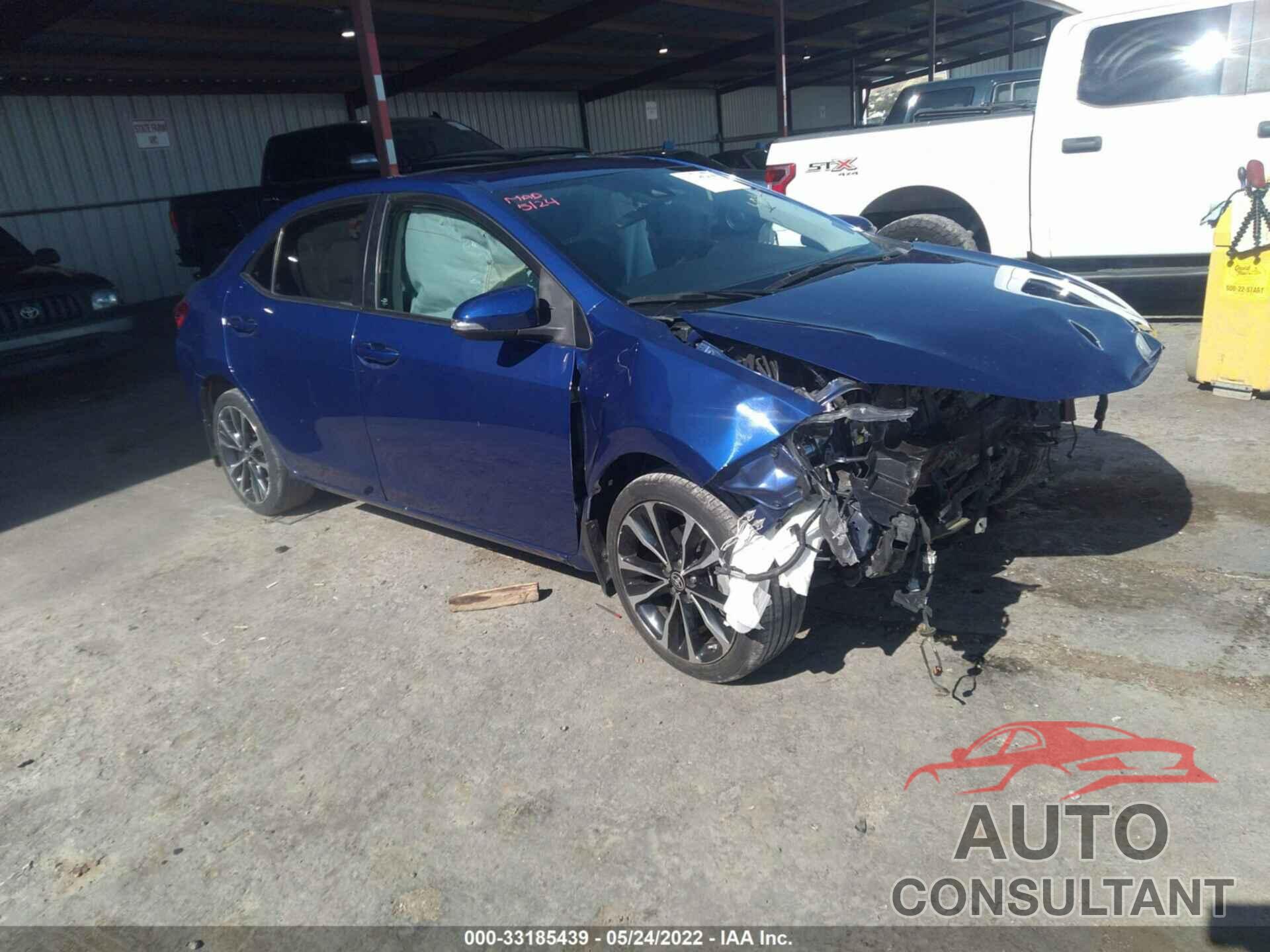 TOYOTA COROLLA 2017 - 2T1BURHE2HC774897